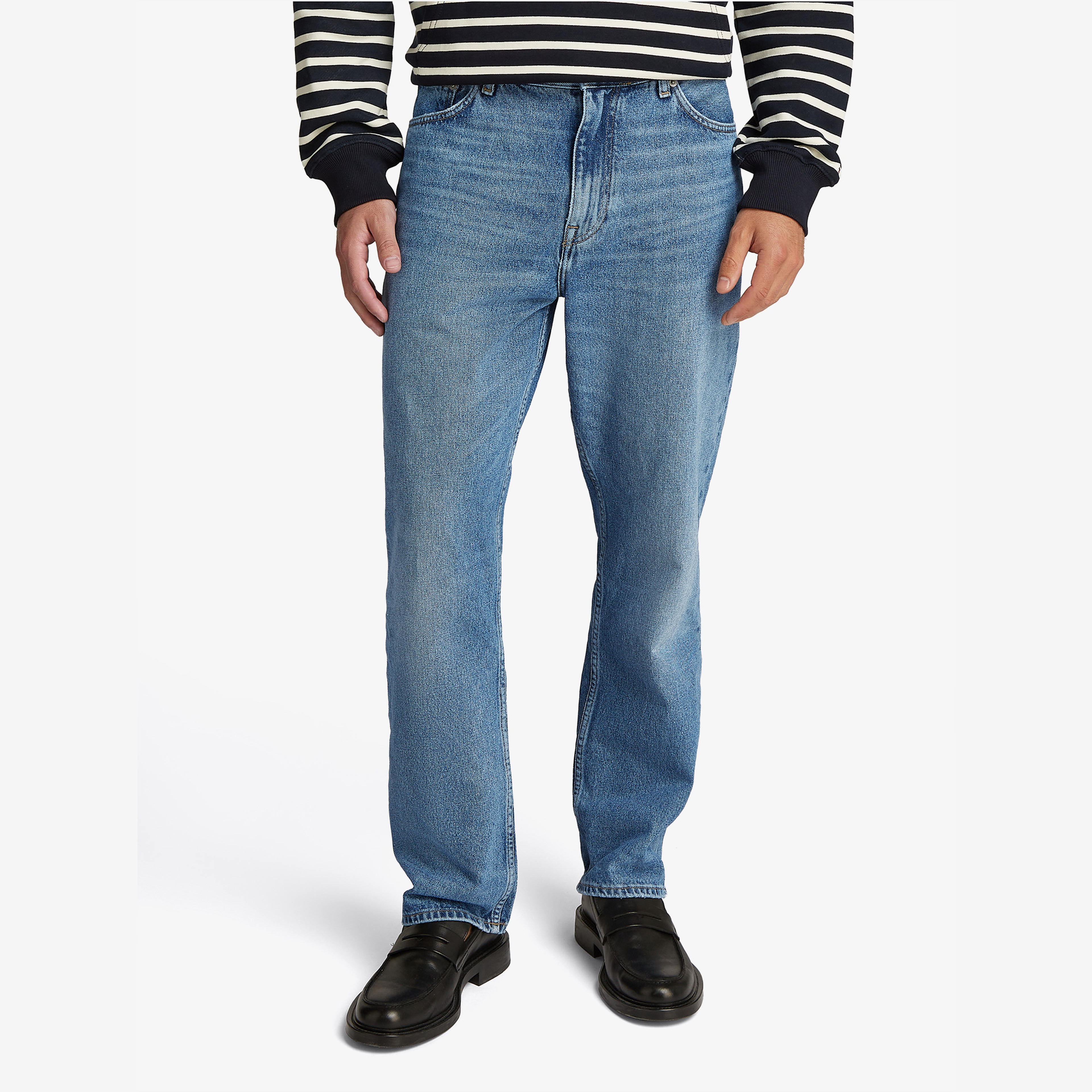 Tommy Hilfiger Relaxed River Rgd Carol Indigo Erkek Lacivert Jean