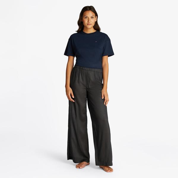 Tommy Hilfiger Long Kadın Siyah Pantolon