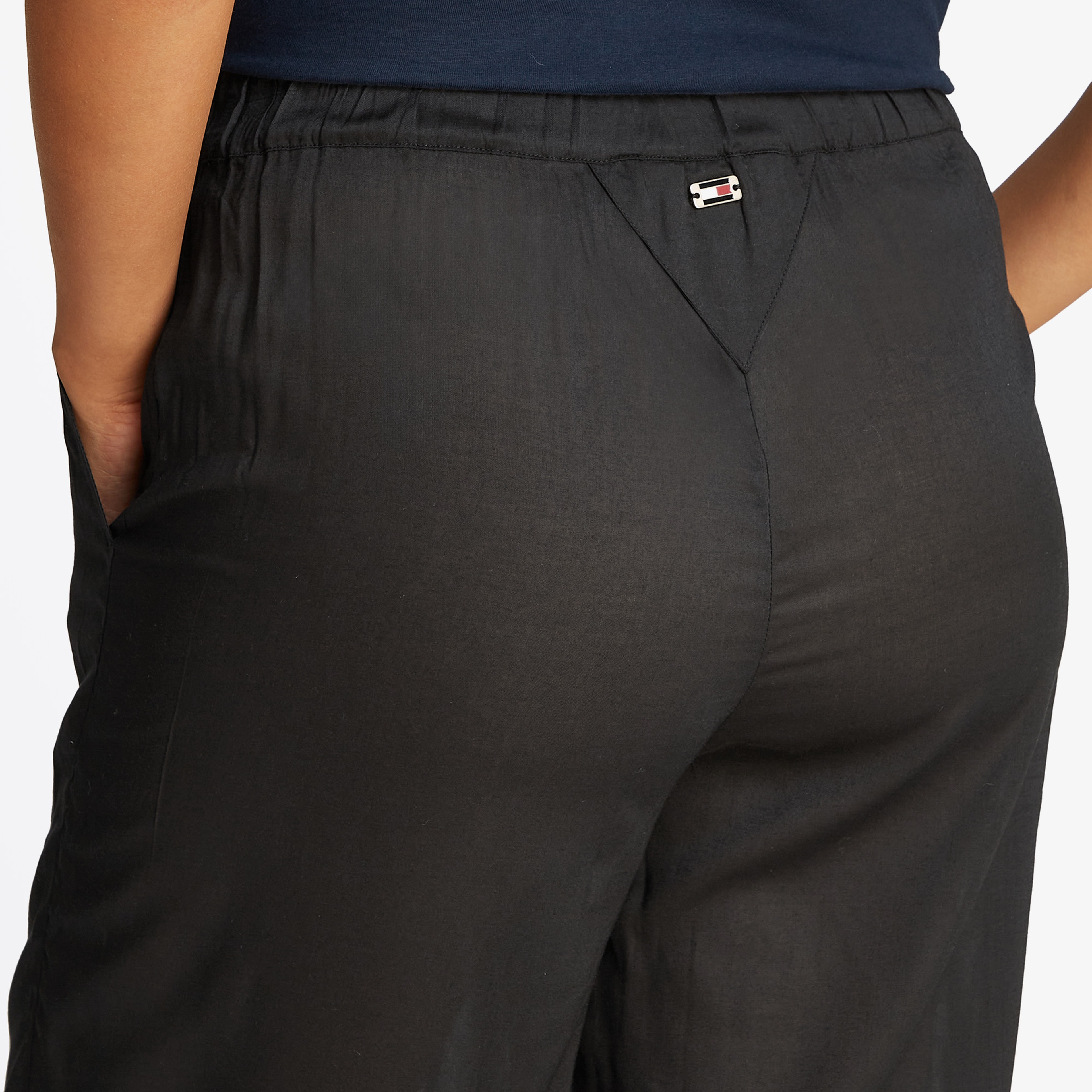 Tommy Hilfiger Long Kadın Siyah Pantolon