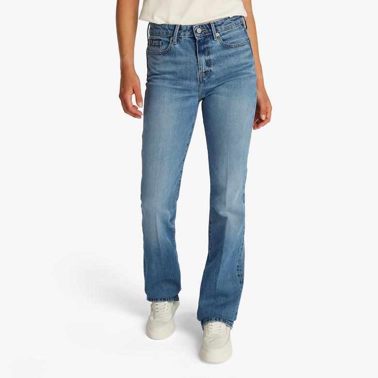 Tommy Hilfiger Bootcut Rw Toby Kadın Lacivert Jean