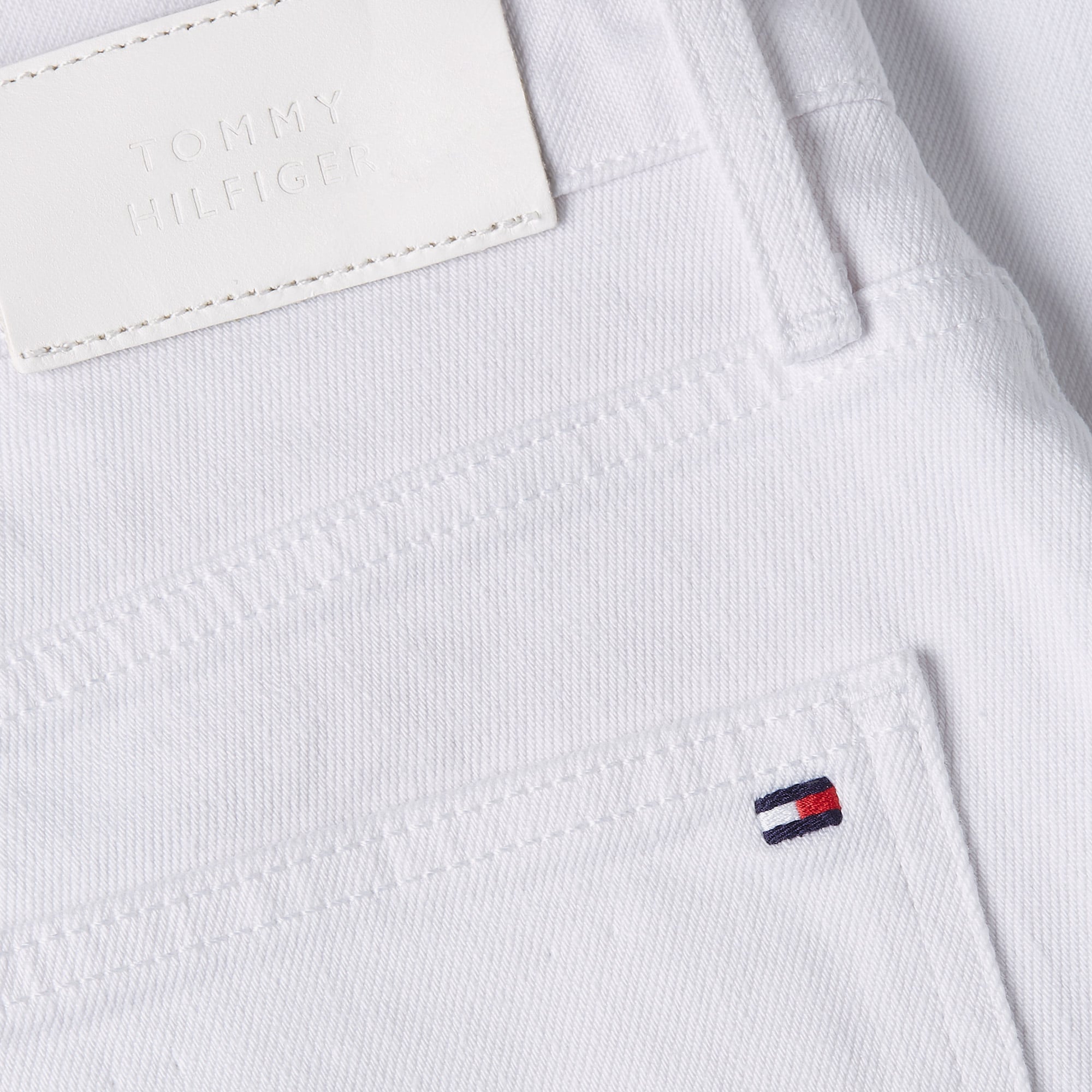 Tommy Hilfiger Bootcut Rw White Kadın Beyaz Jean