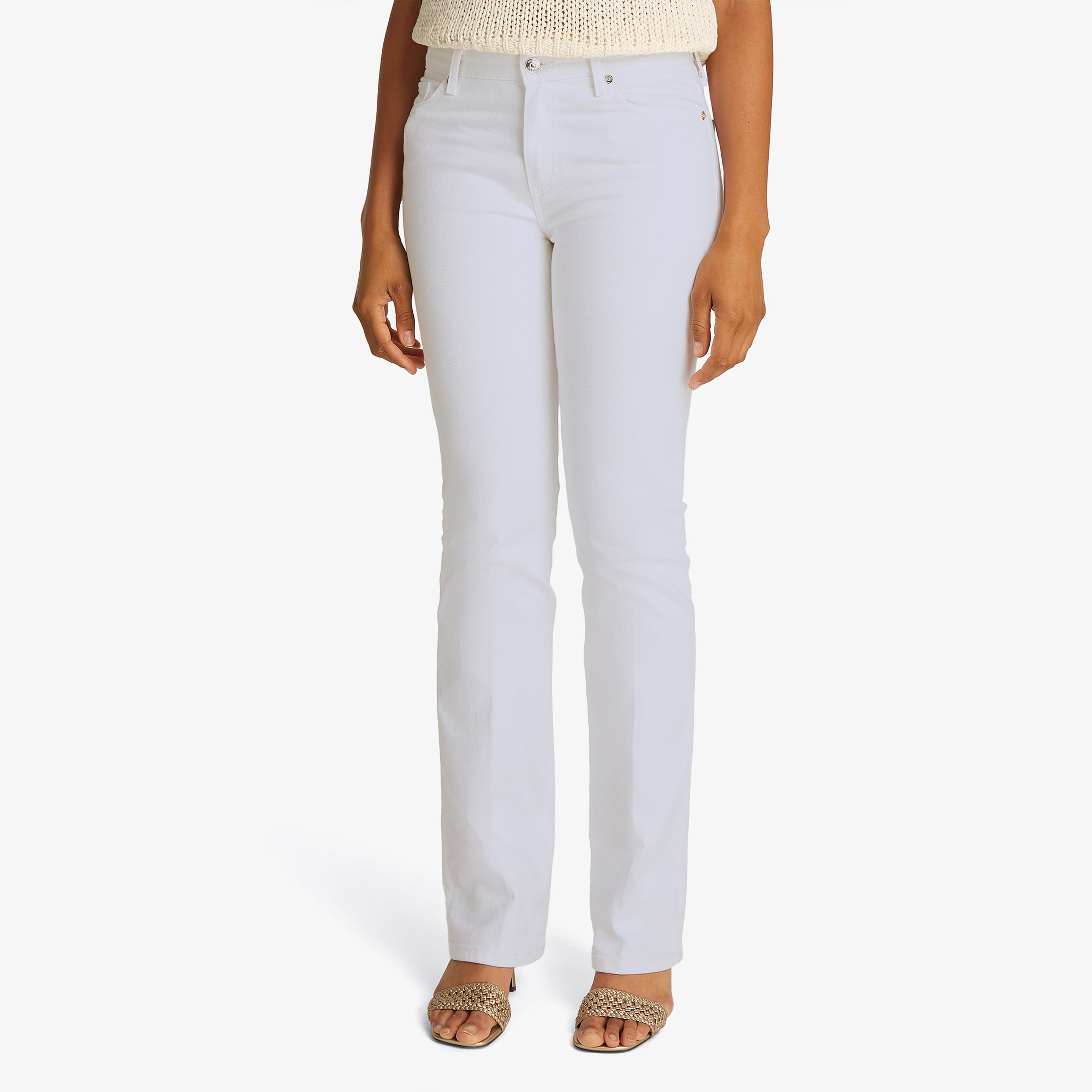 Tommy Hilfiger Bootcut Rw White Kadın Beyaz Jean