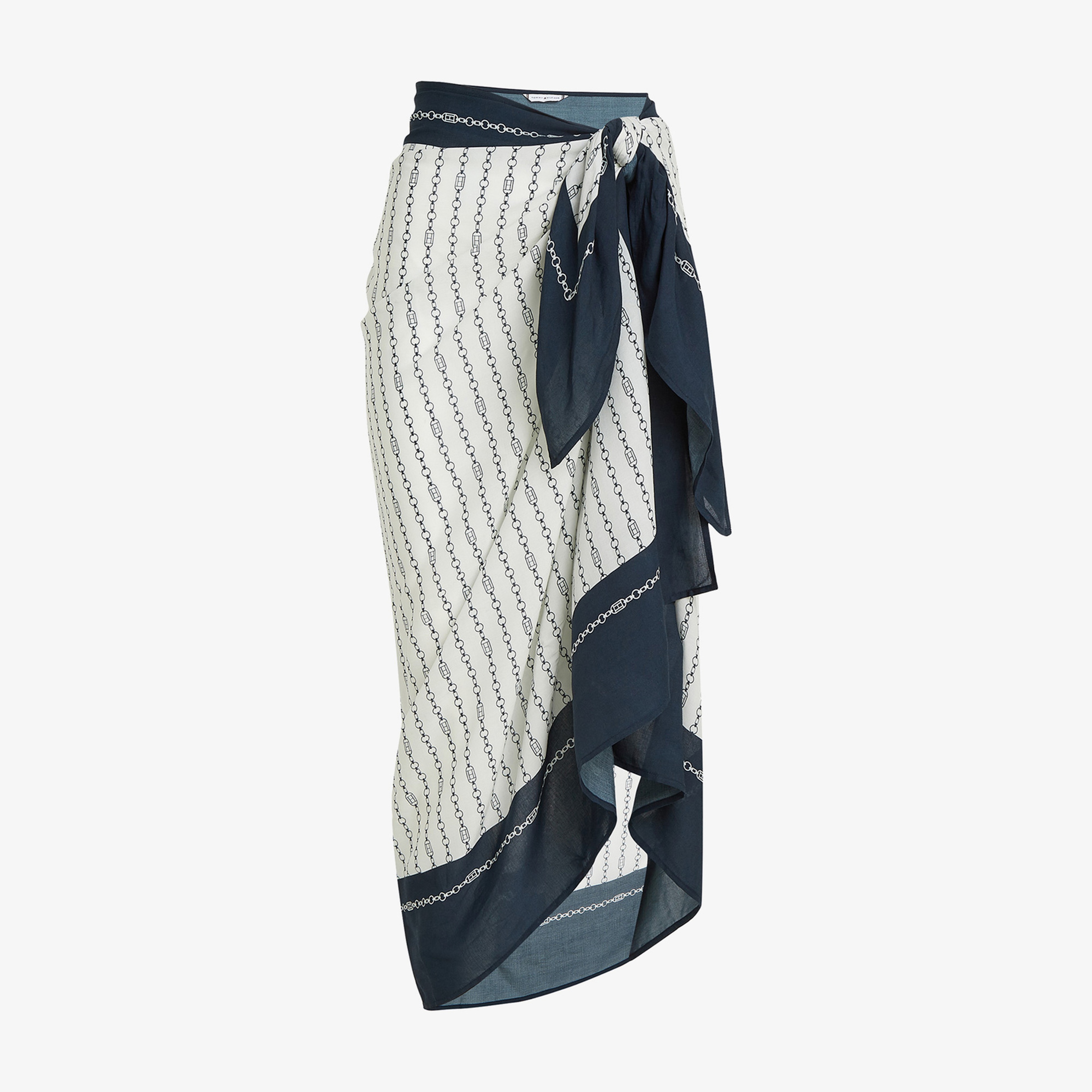 Tommy Hilfiger Pareo Kadın Beyaz Pijama