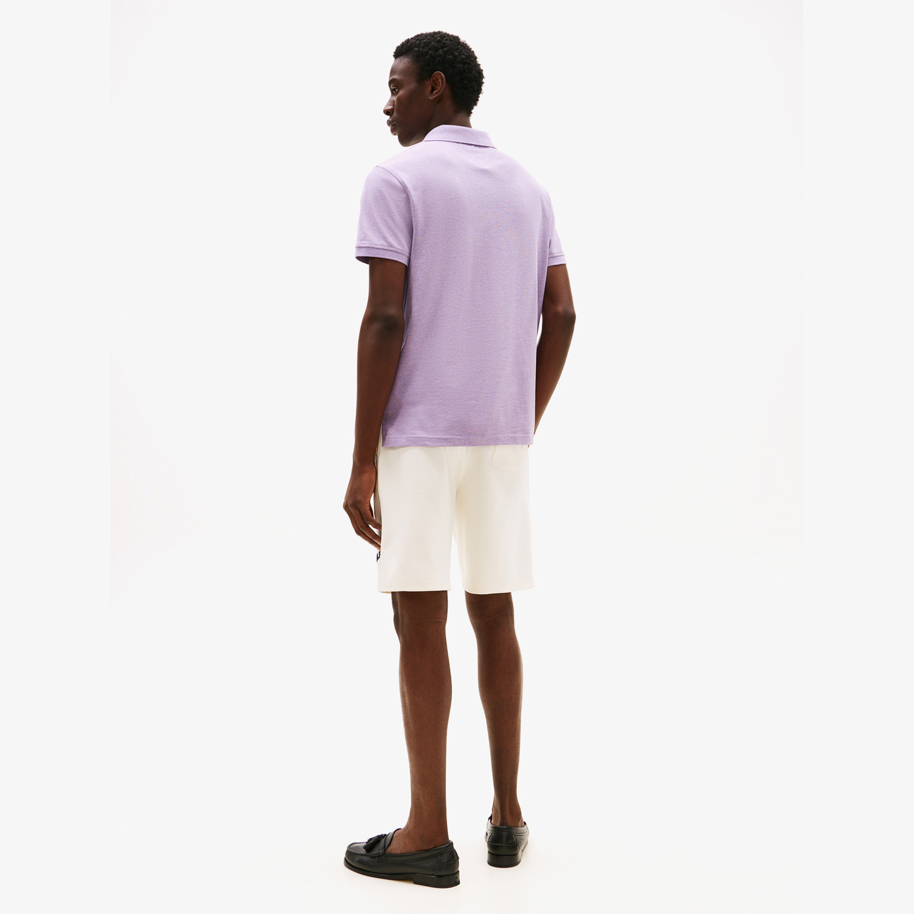 Tommy Hilfiger 1985 Regular Erkek Mor Polo