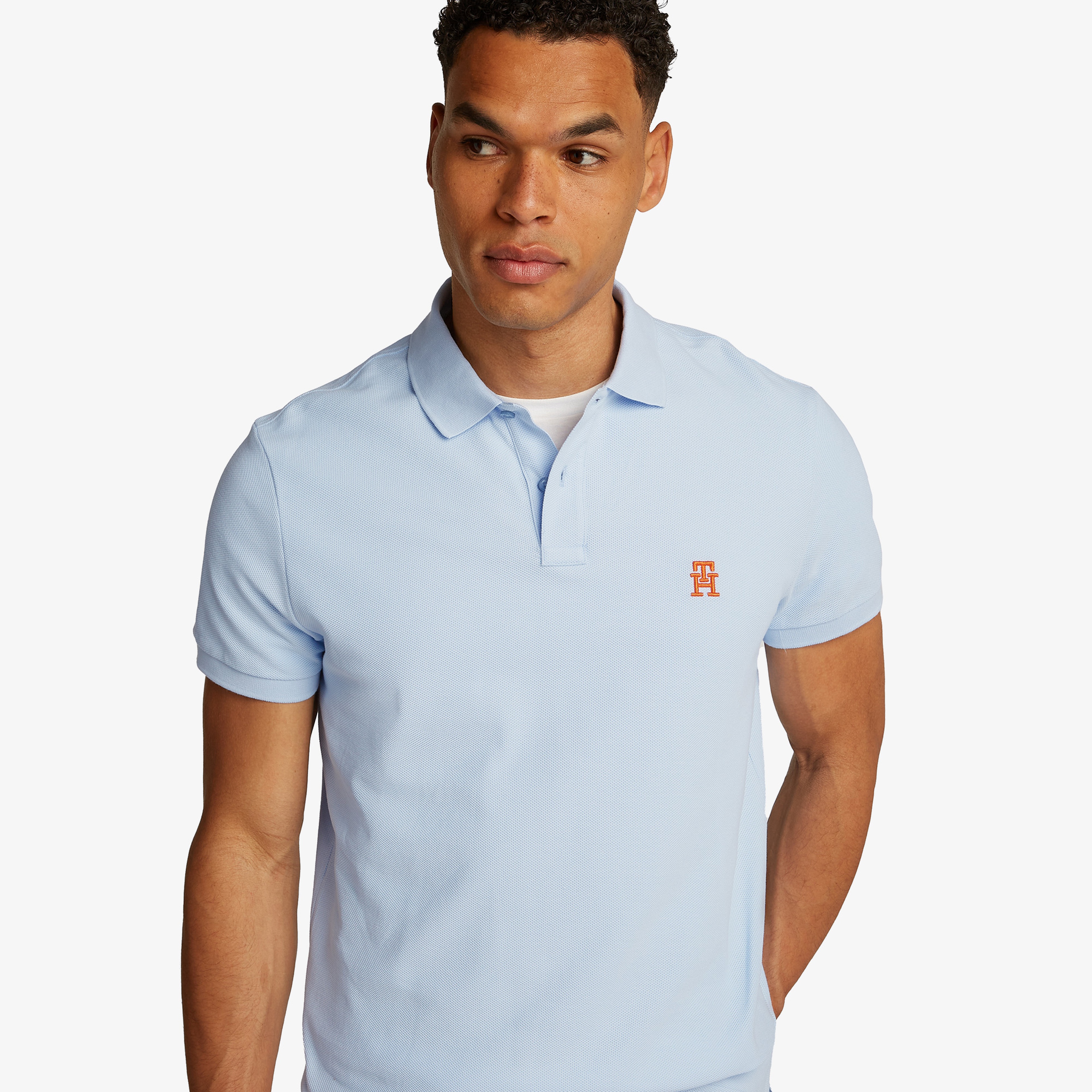 Tommy Hilfiger Imd Reg Erkek Mavi Polo