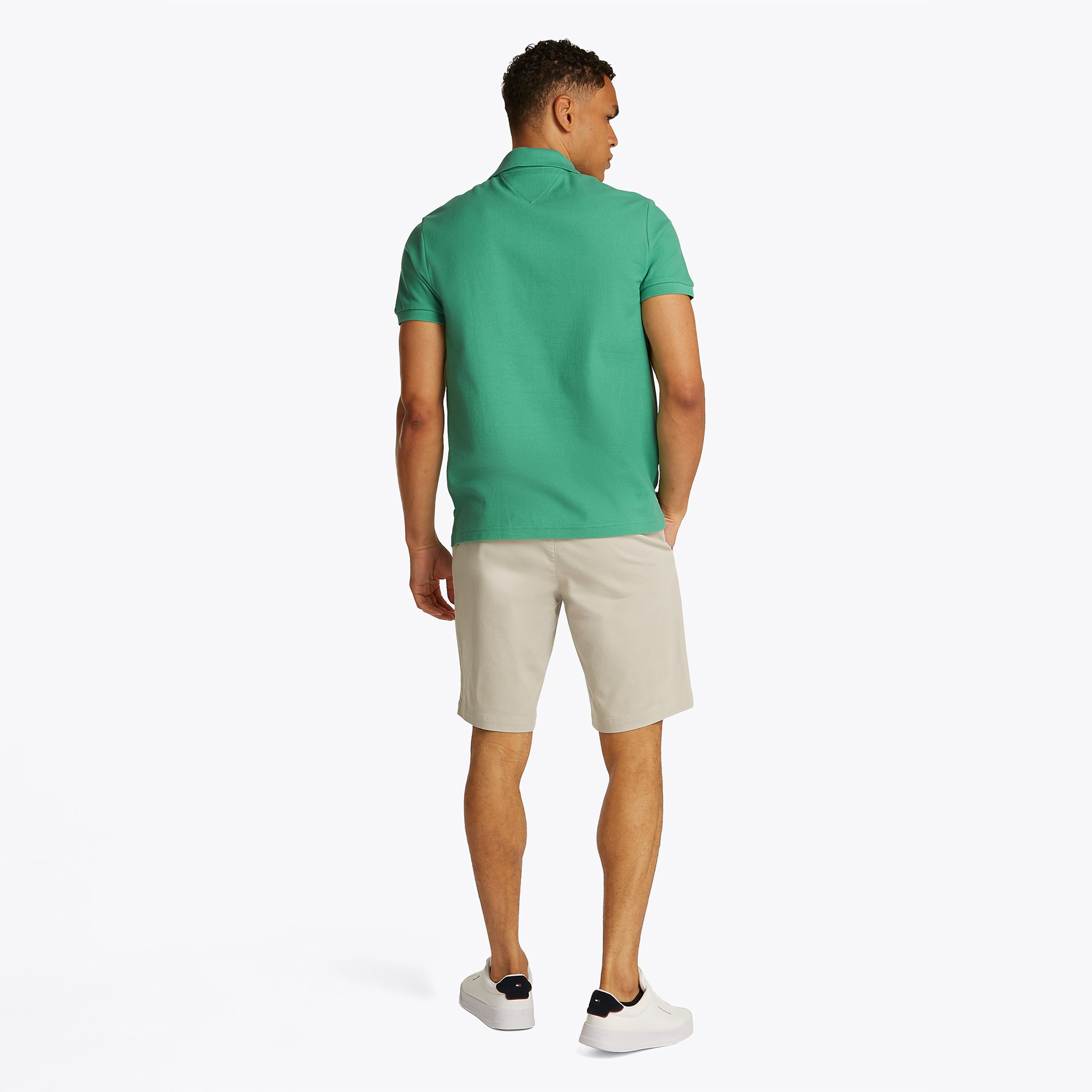 Tommy Hilfiger Imd Reg Erkek Yeşil Polo