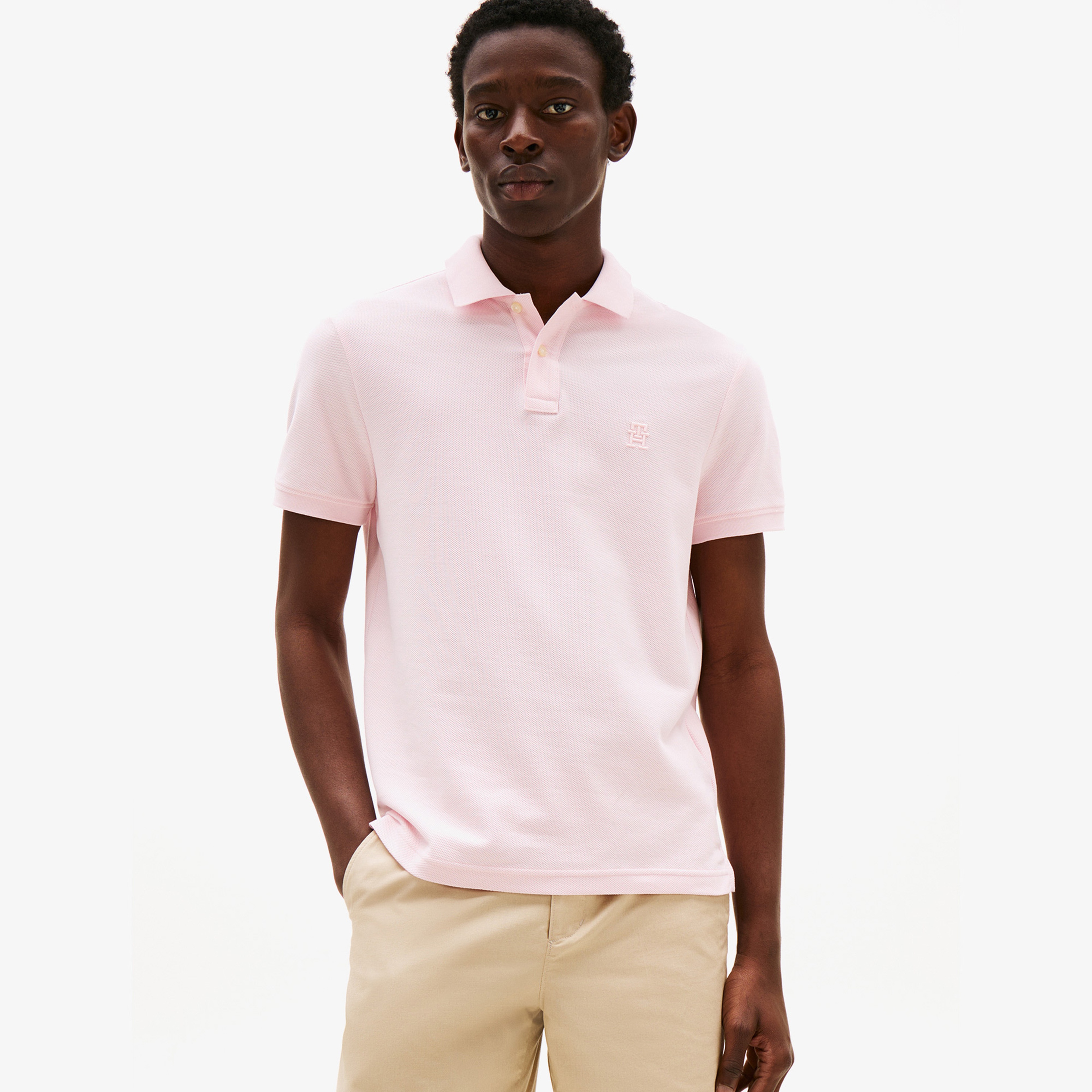 Tommy Hilfiger Imd Reg Erkek Pembe Polo
