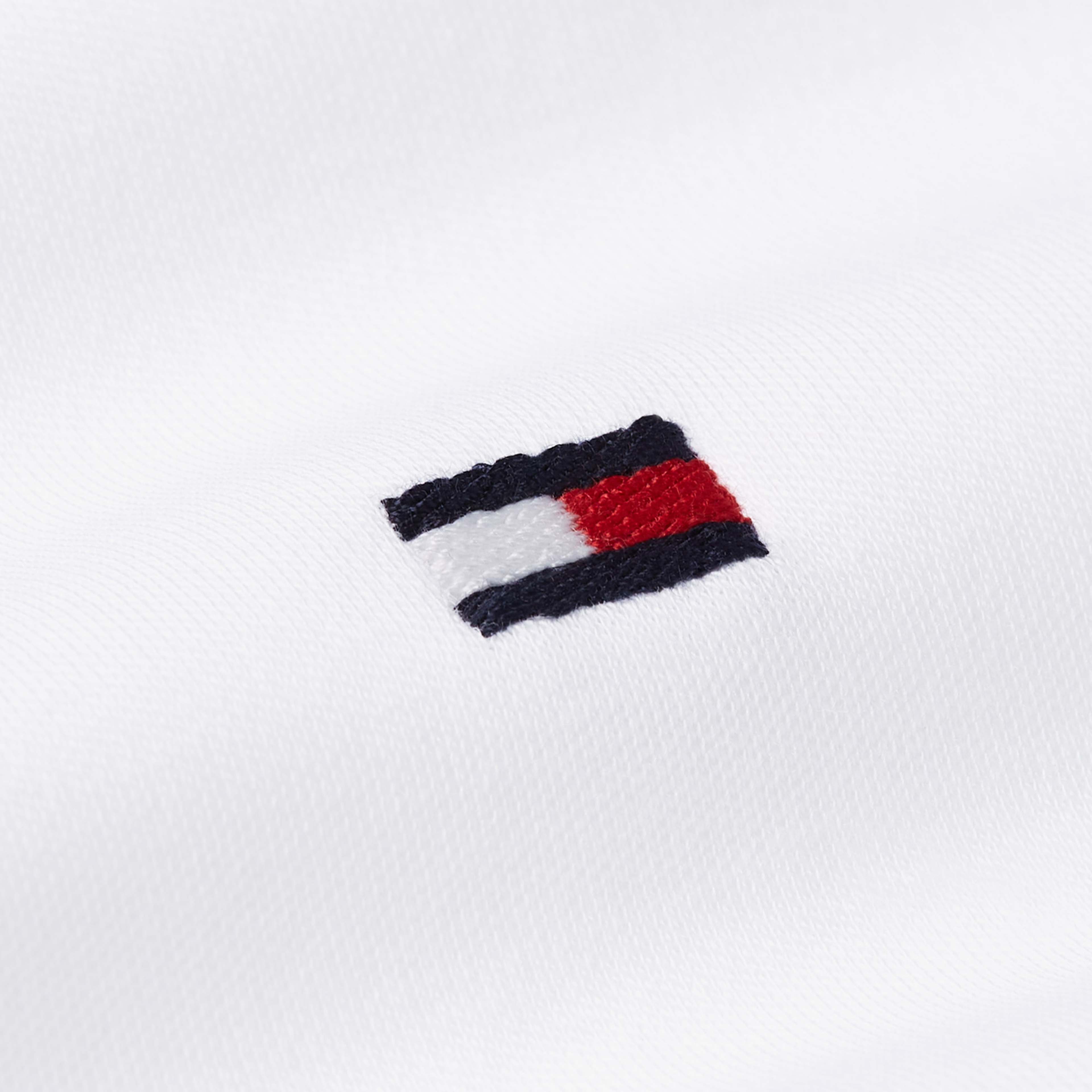 Tommy Hilfiger Liquid Cotton Essential Reg Erkek Beyaz Polo