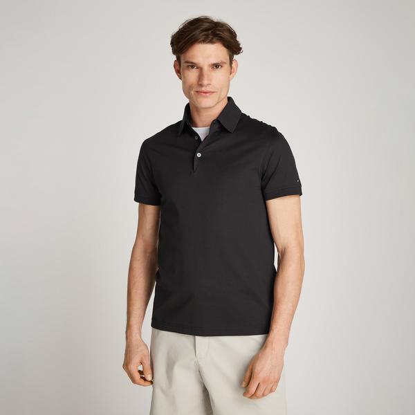 Tommy Hilfiger Erkek Siyah Polo