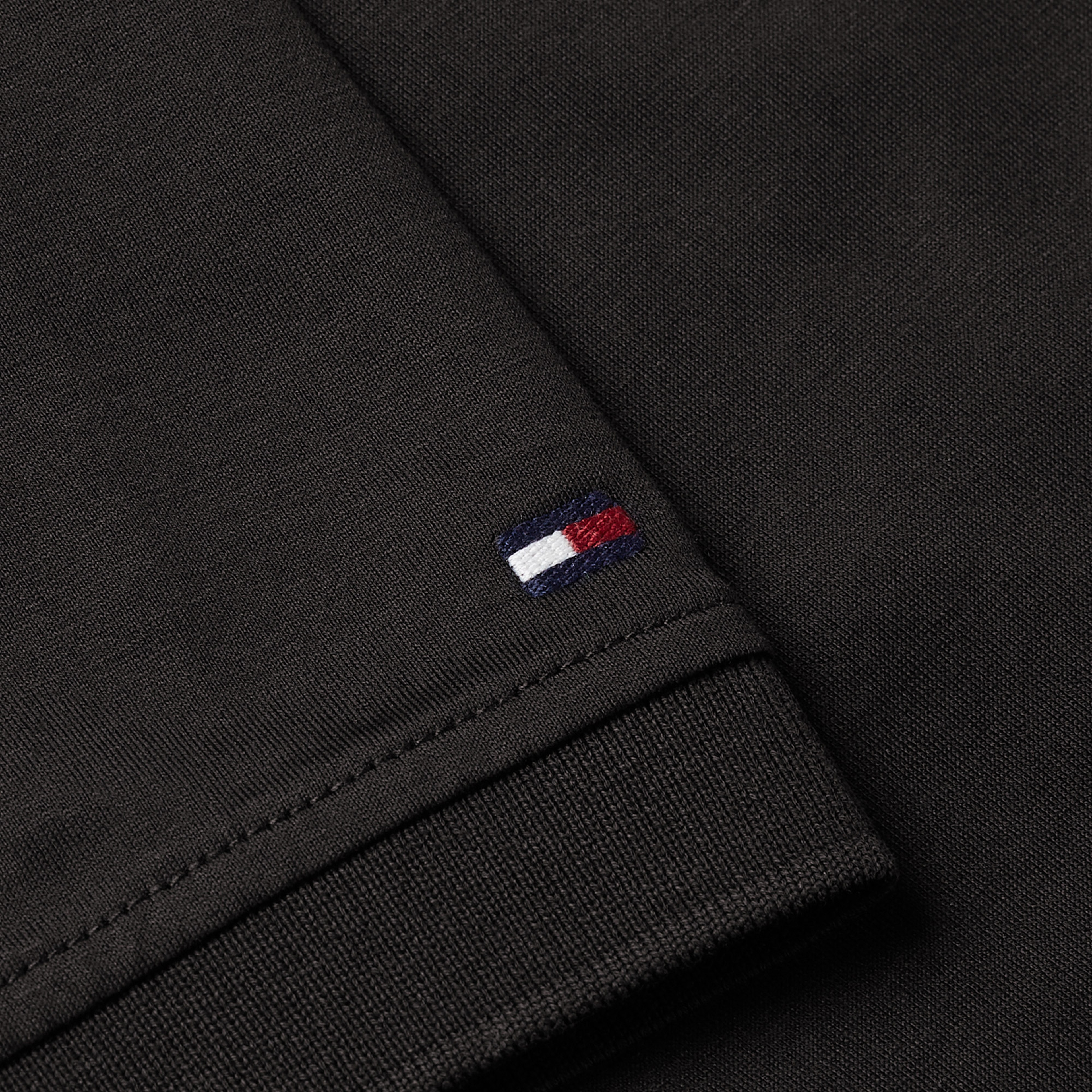 Tommy Hilfiger Erkek Siyah Polo