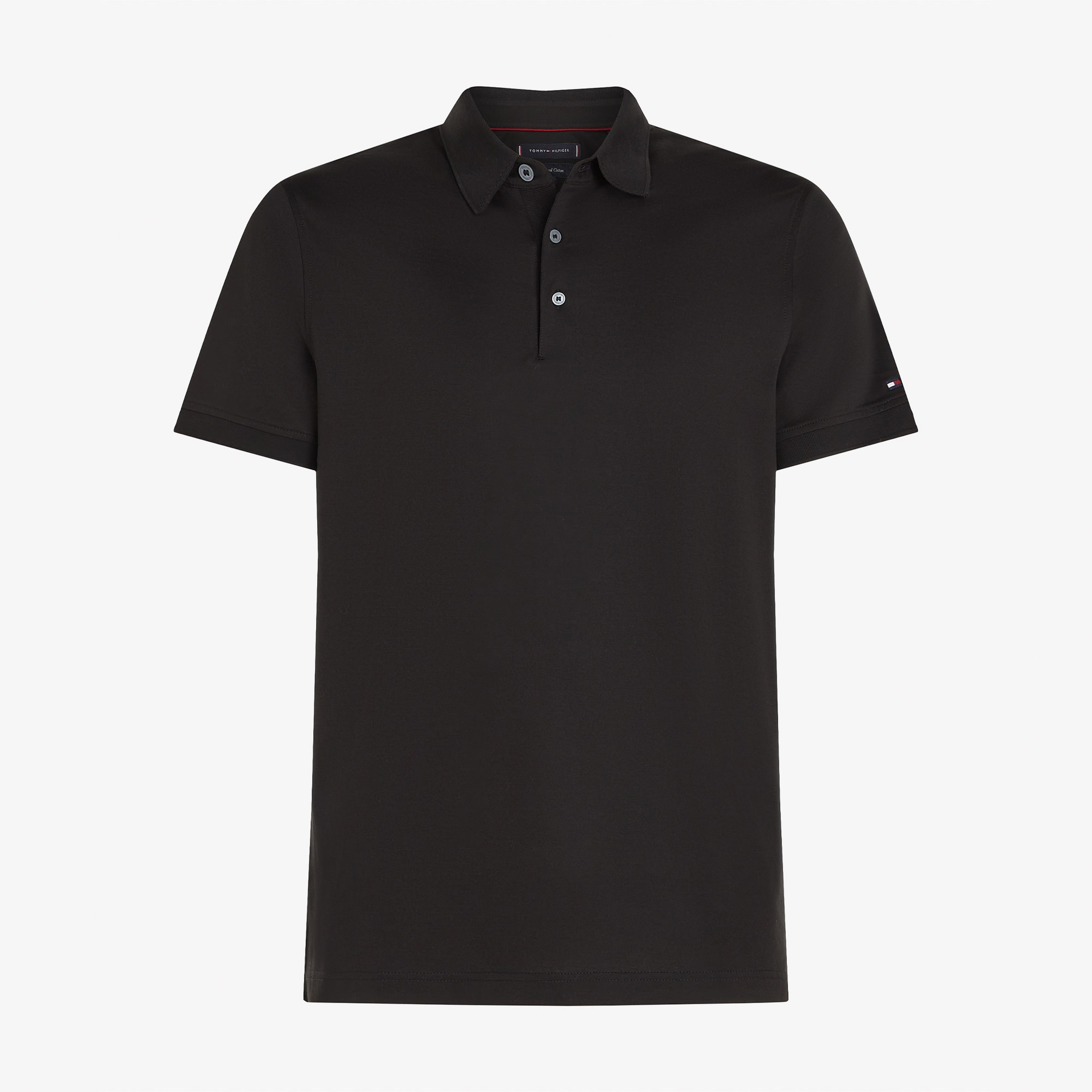 Tommy Hilfiger Erkek Siyah Polo