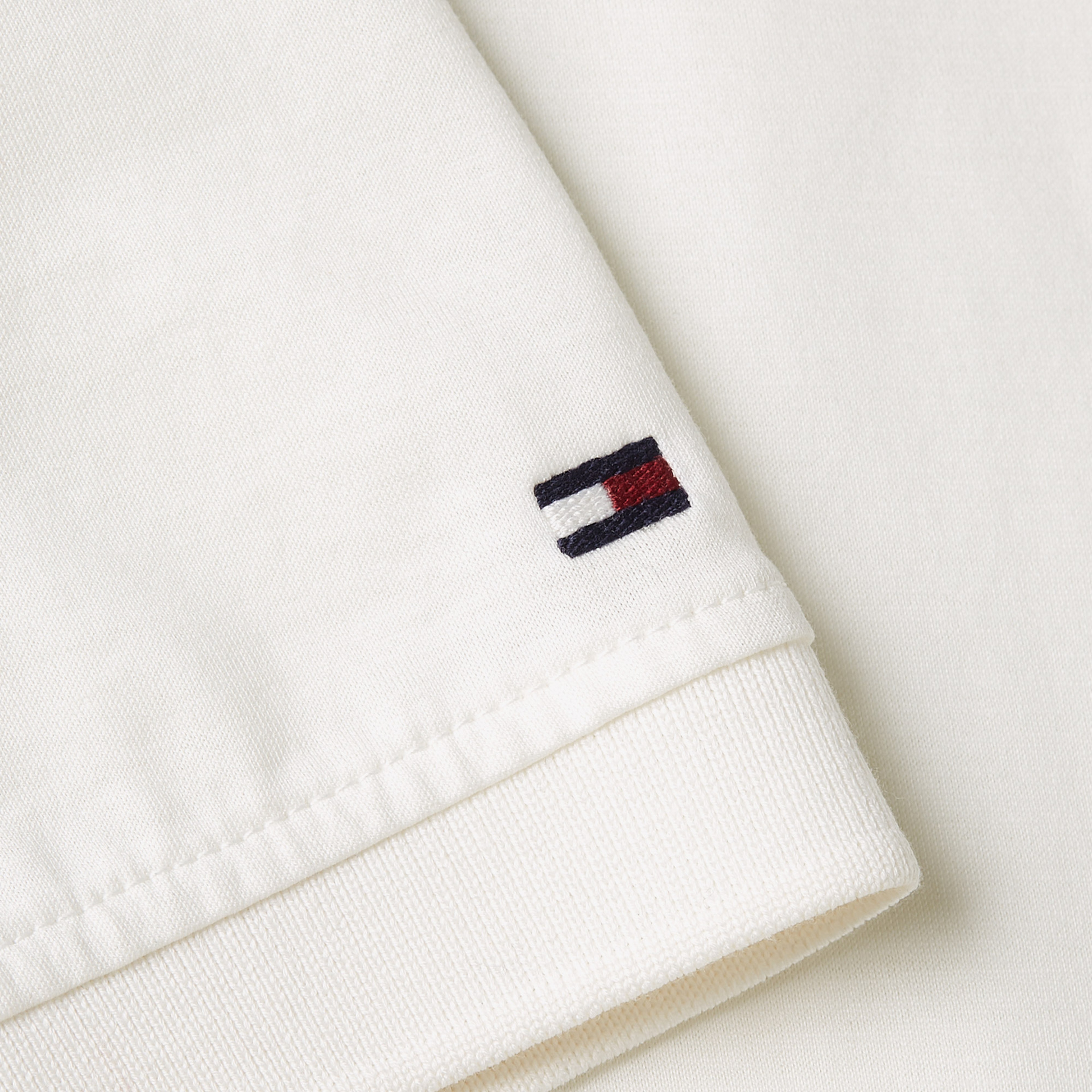Tommy Hilfiger Erkek Beyaz Polo