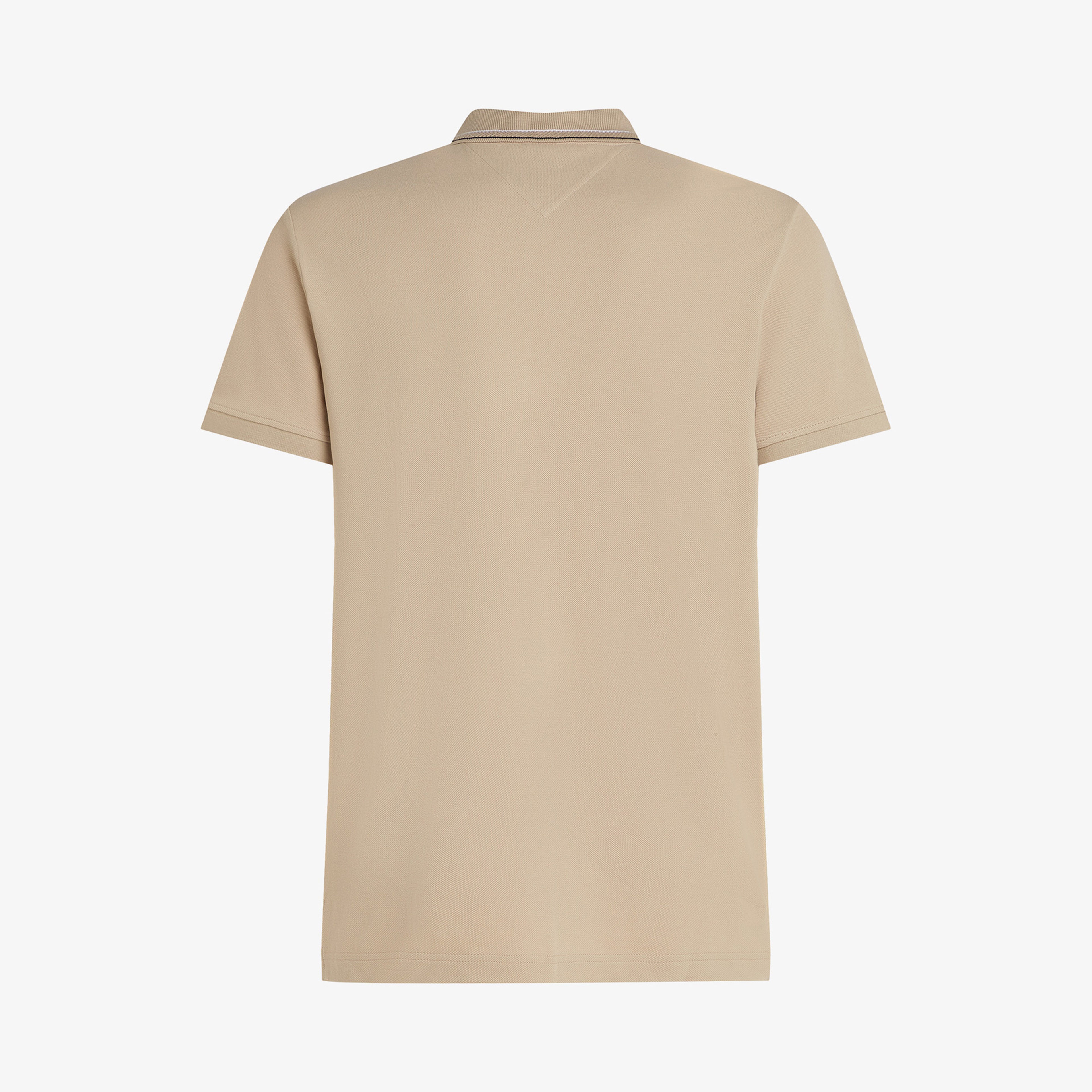 Tommy Hilfiger Placket Interest Reg Erkek Haki Polo