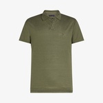 Tommy Hilfiger Pure Linen Reg Erkek Yeşil Polo