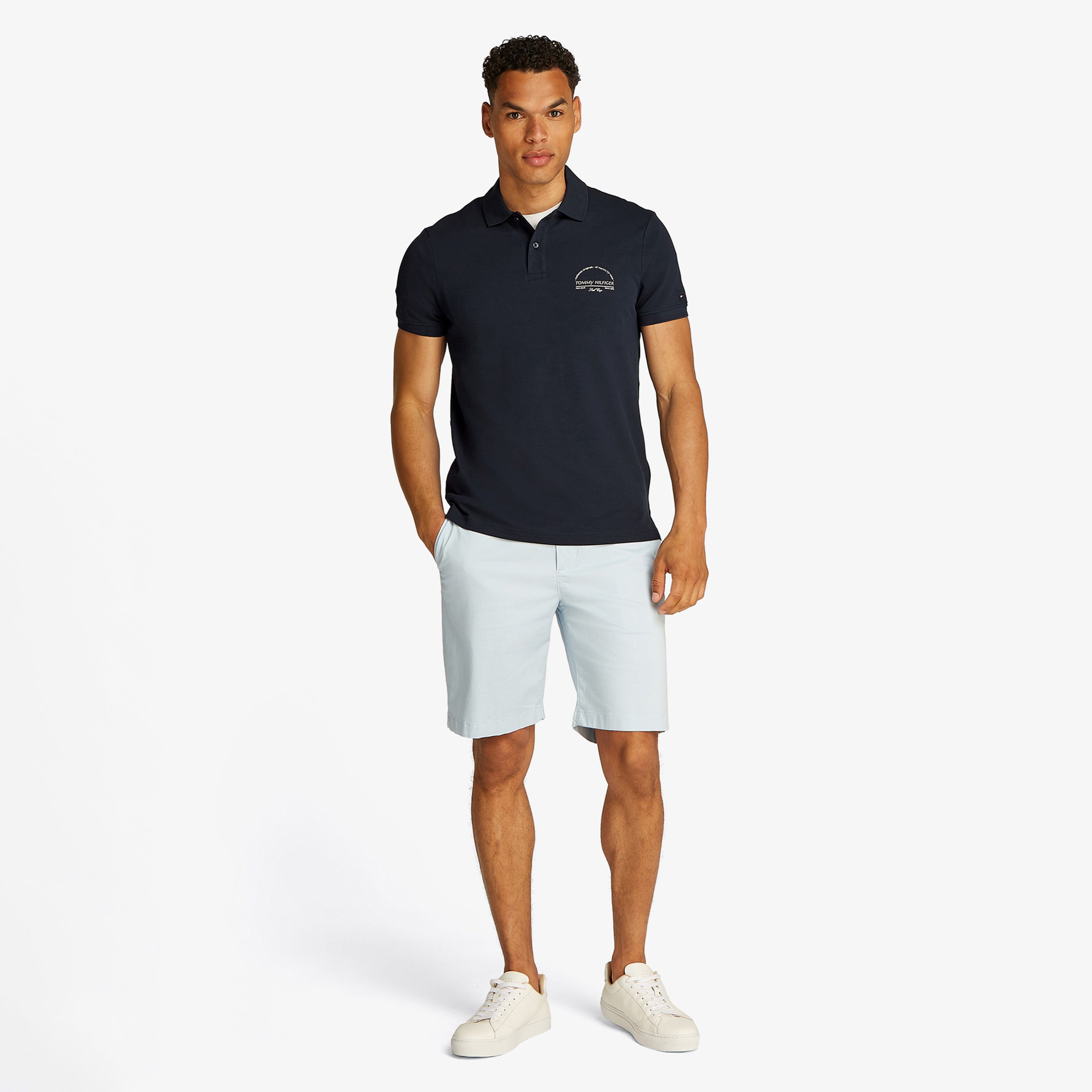 Tommy Hilfiger Icon Regular Erkek Lacivert Polo