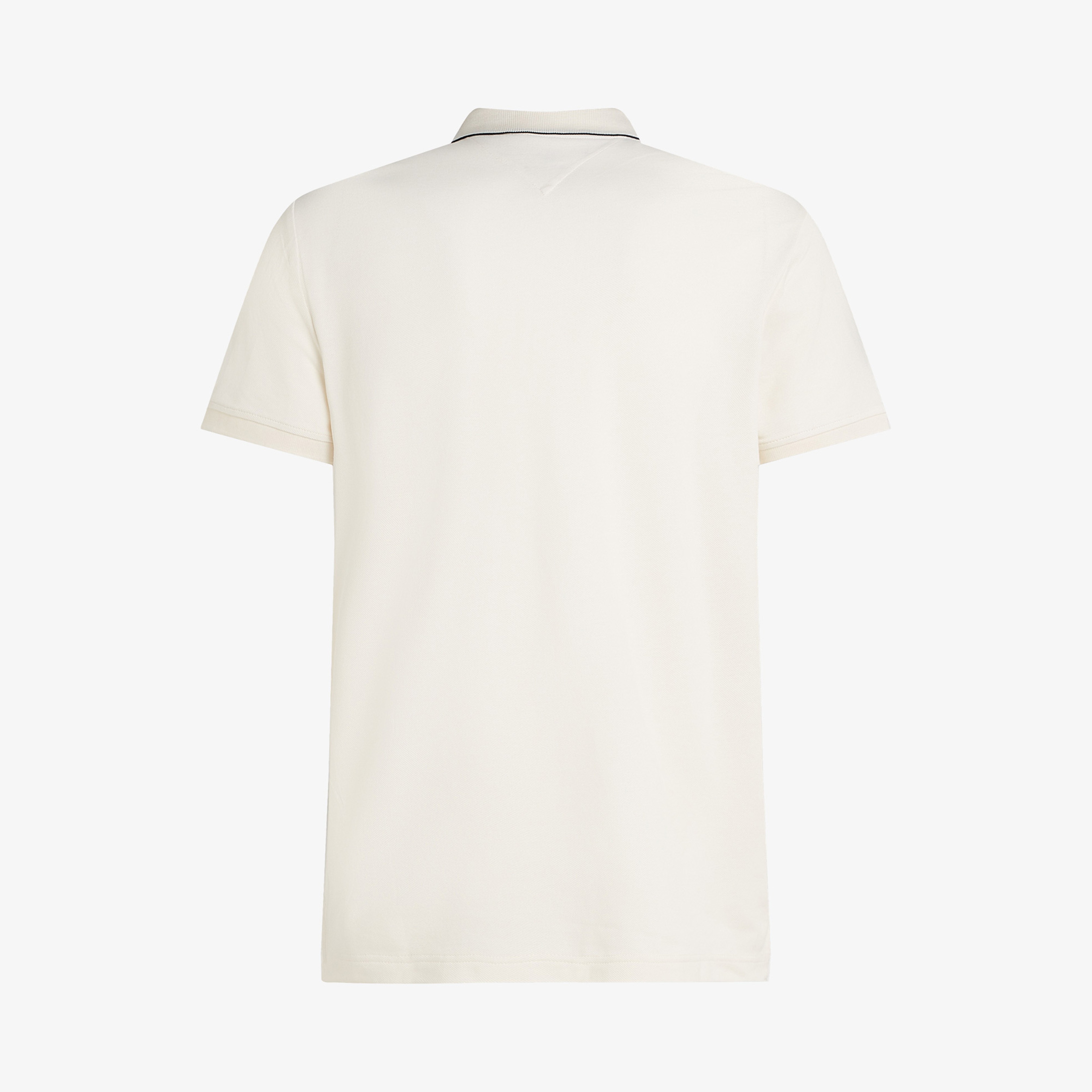 Tommy Hilfiger Icon Regular Erkek Krem Rengi Polo