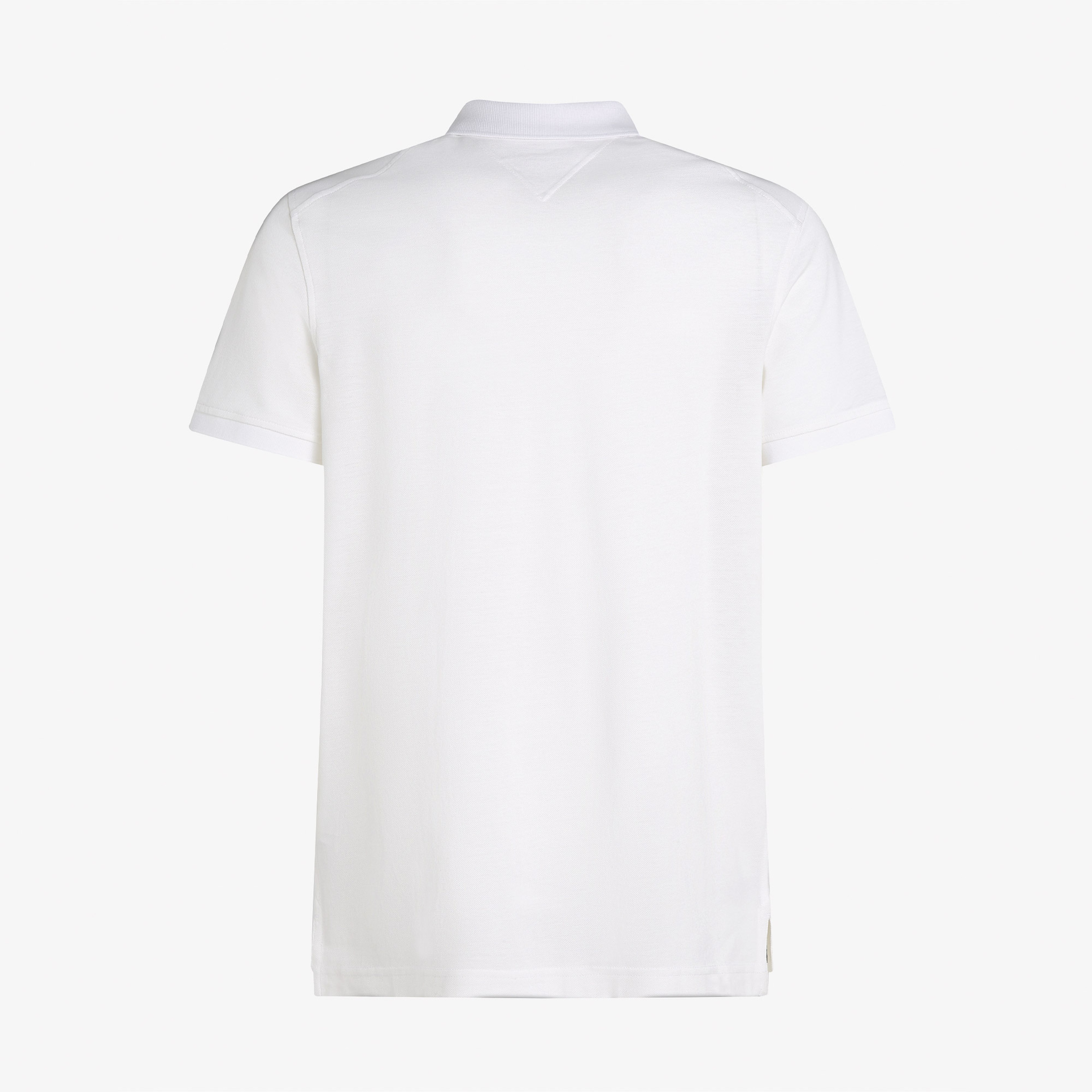 Tommy Hilfiger Dc Performance Zip Erkek Beyaz Polo