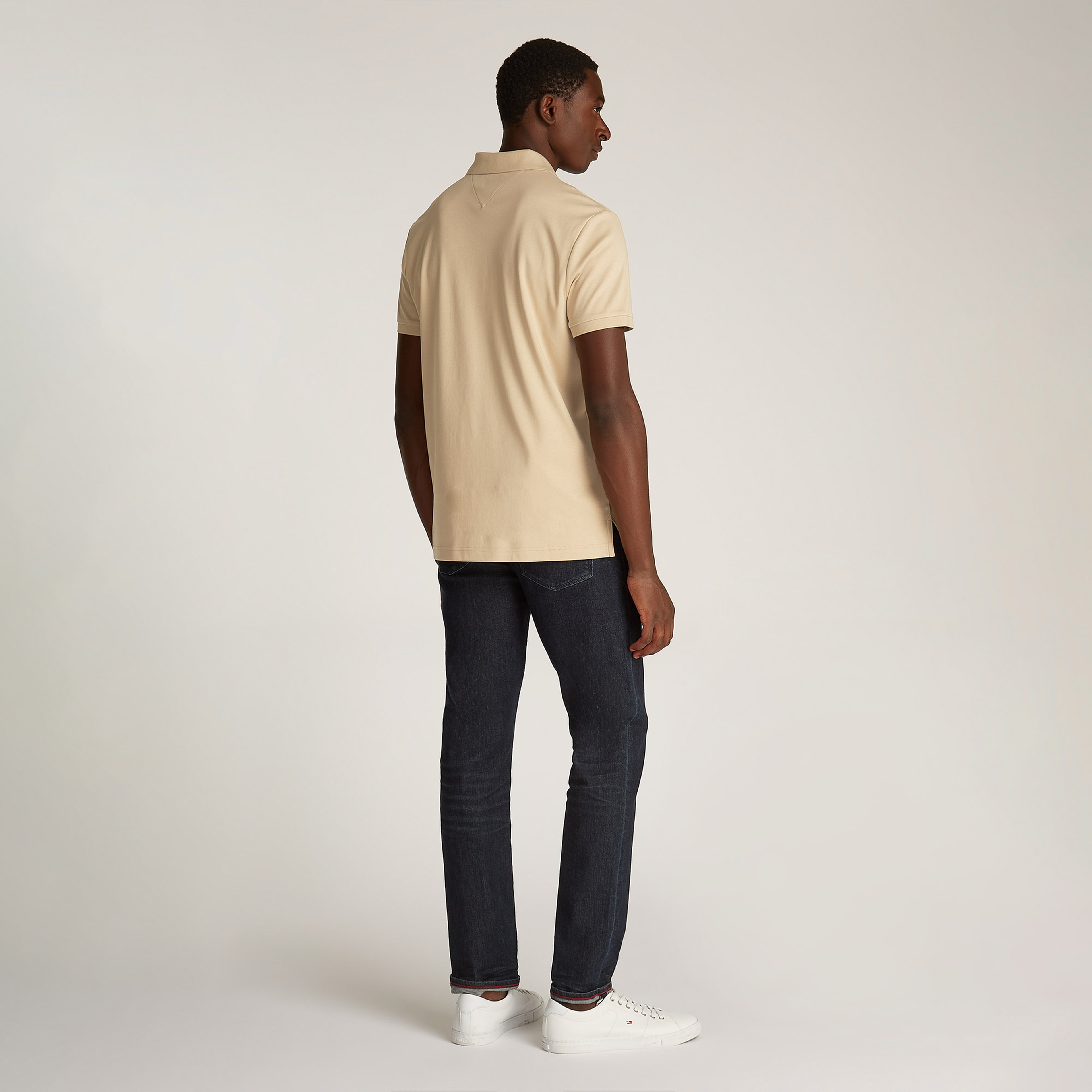 Tommy Hilfiger Erkek Haki Polo