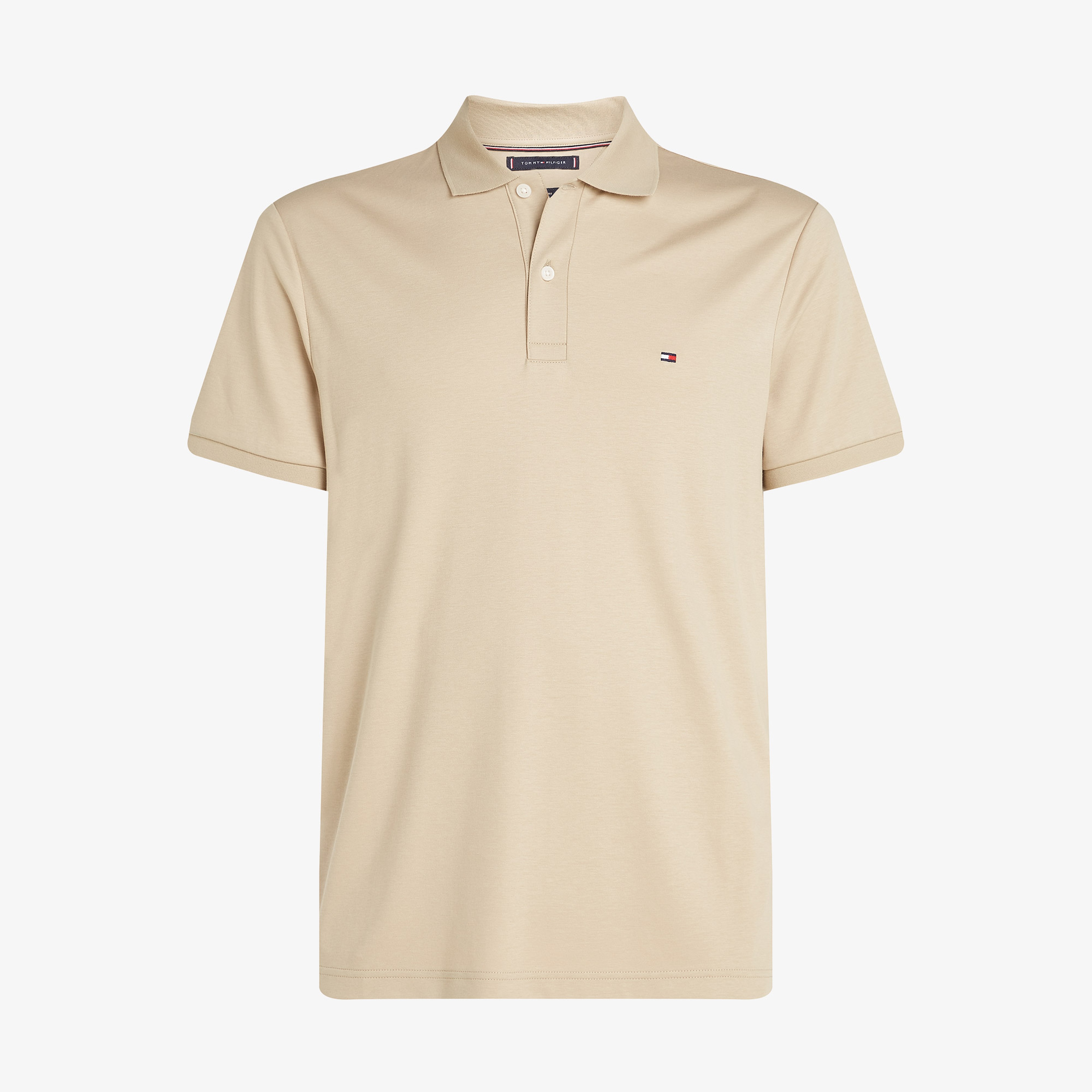 Tommy Hilfiger Erkek Haki Polo