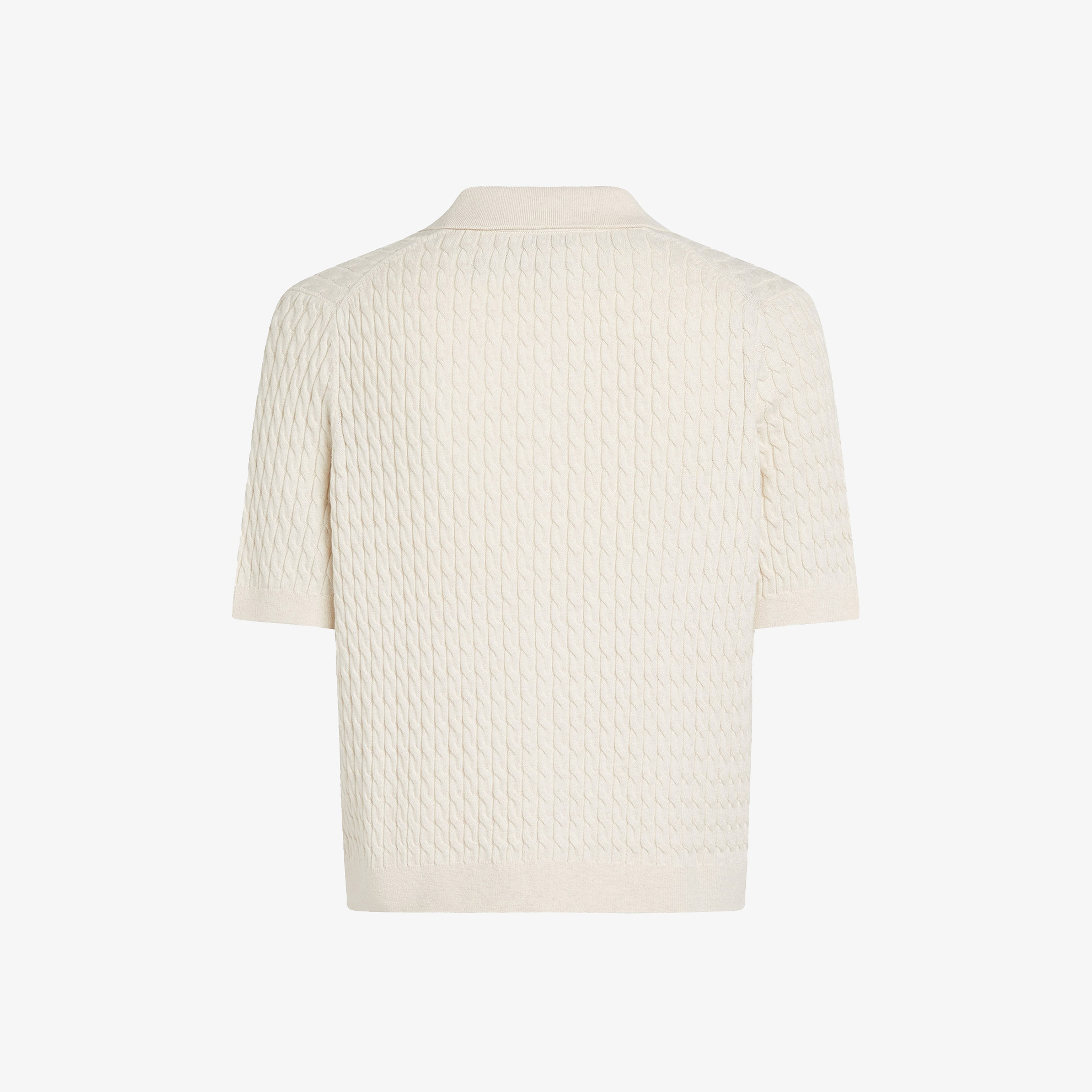 Tommy Hilfiger Co Cable Fine Gg Kadın Bej Kazak