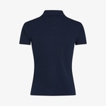 Tommy Hilfiger Slim Gold Button Kadın Lacivert Polo