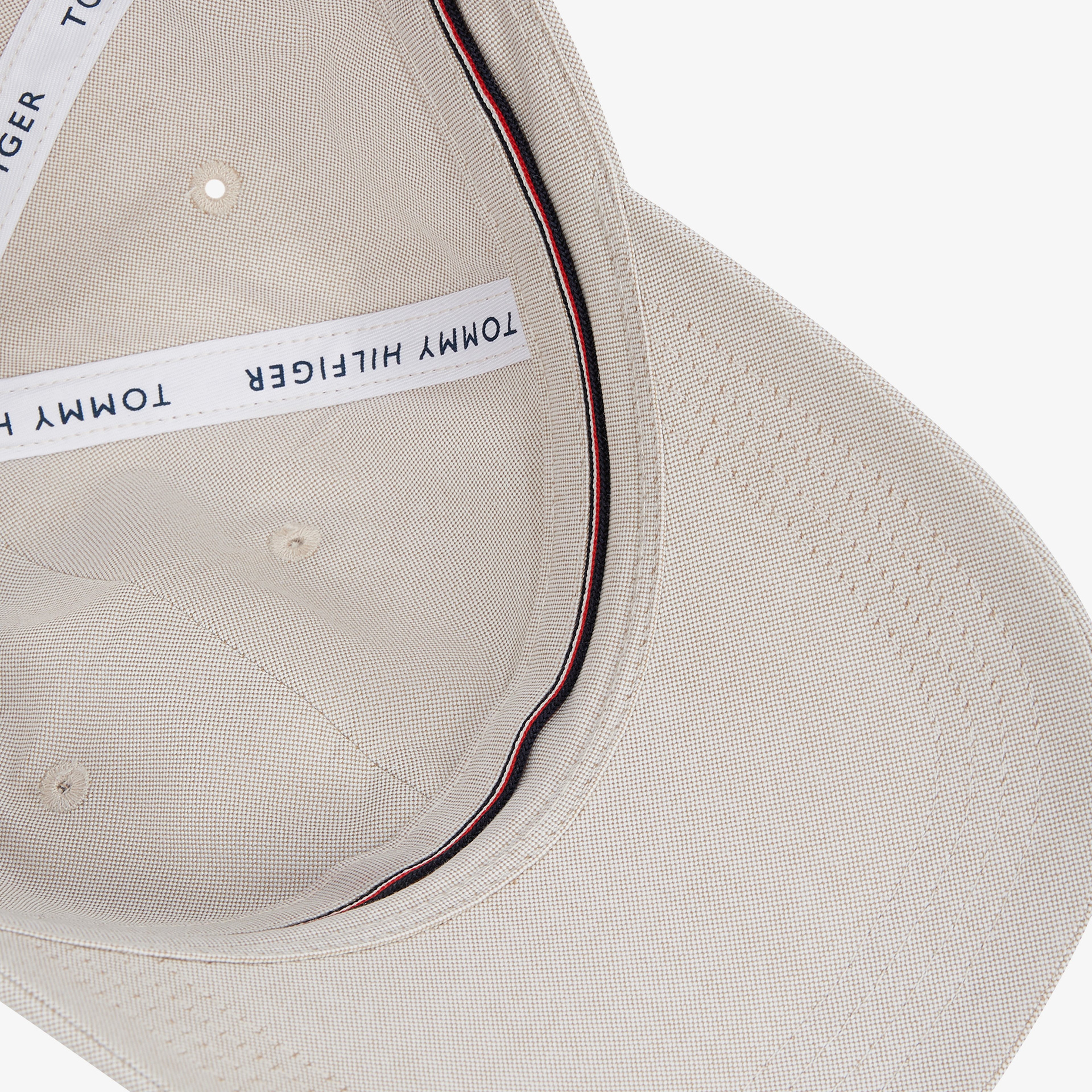 Tommy Hilfiger Flag Oxford 6 Panel Erkek Bej Şapka