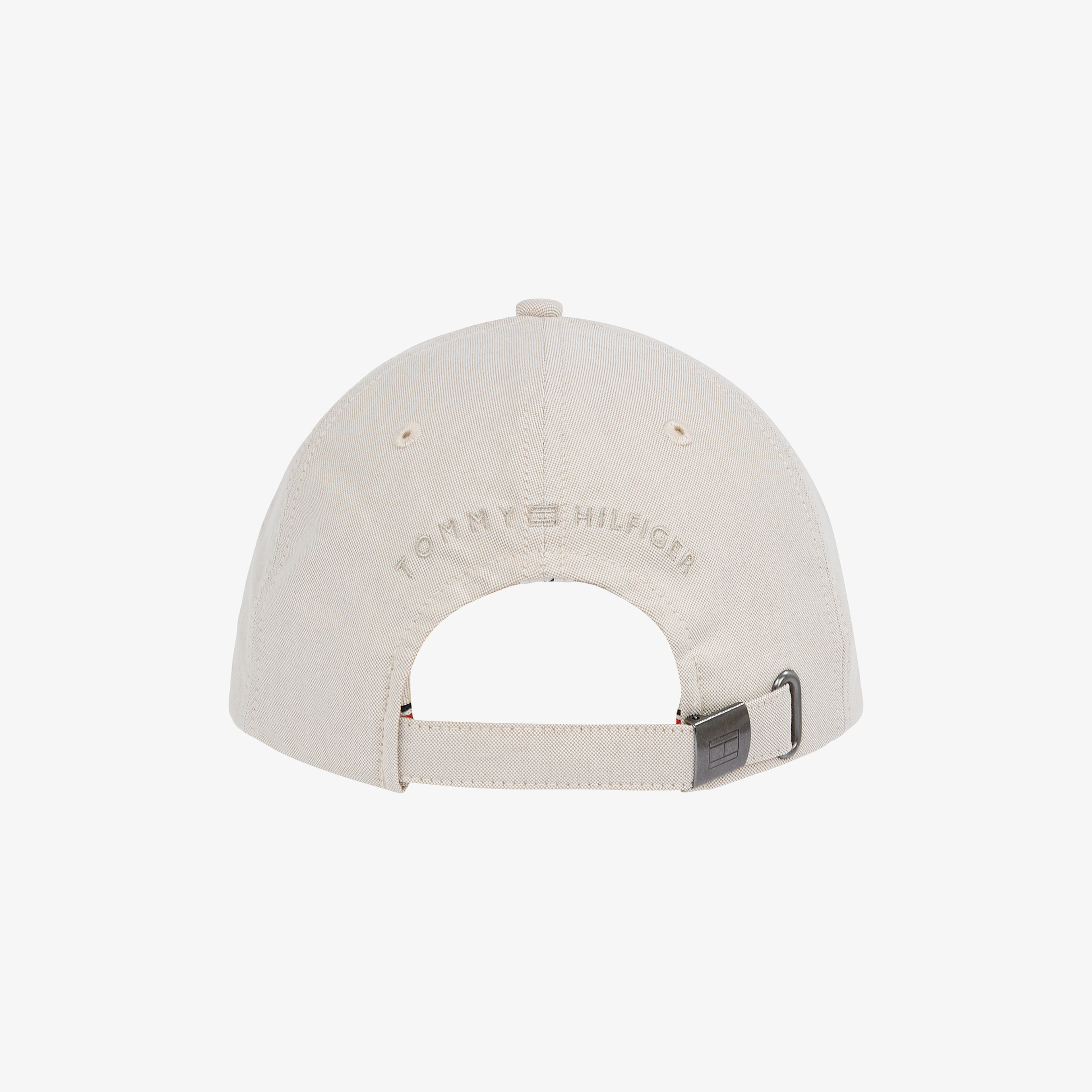 Tommy Hilfiger Flag Oxford 6 Panel Erkek Bej Şapka