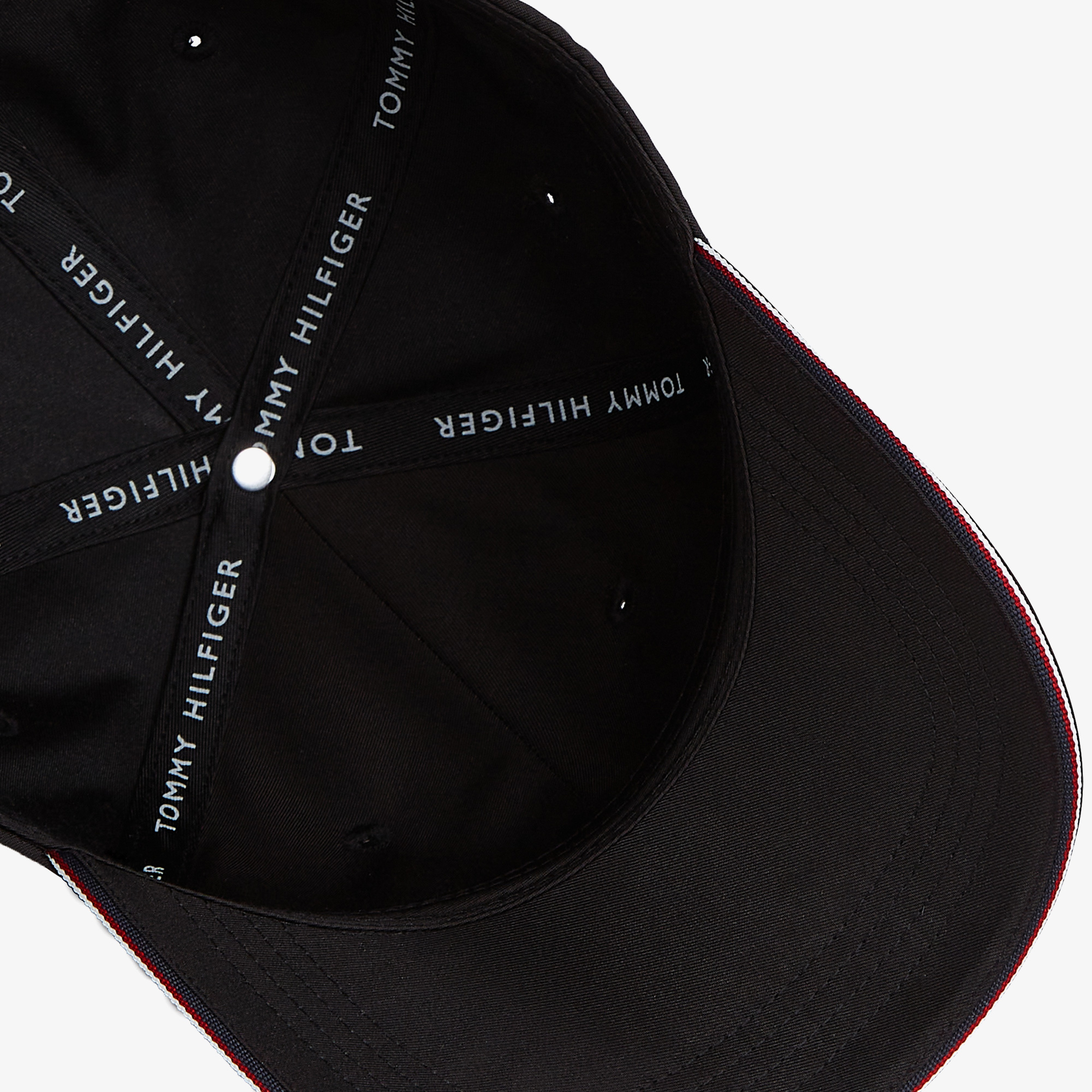 Tommy Hilfiger Corp 6 Panel Erkek Siyah Şapka