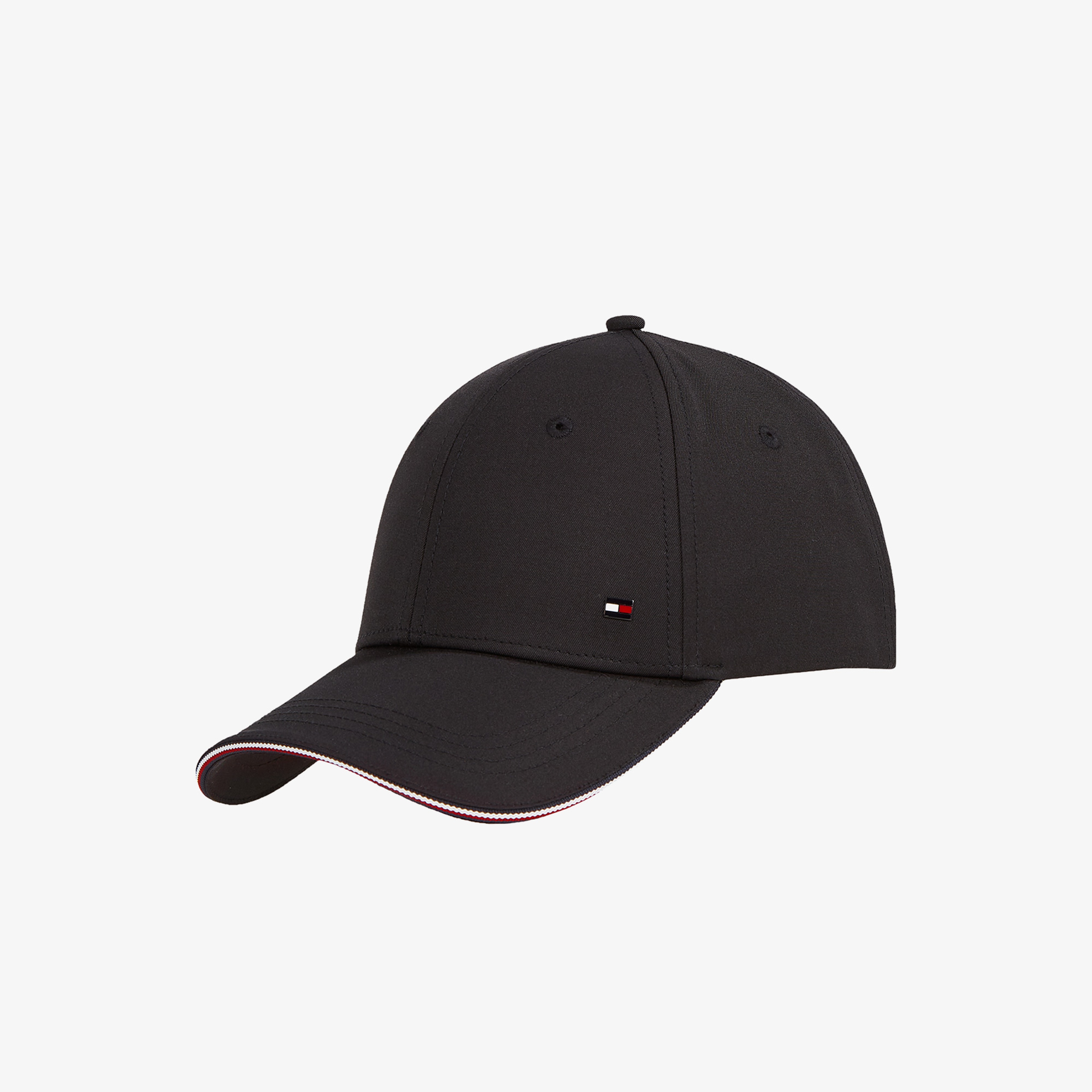 Tommy Hilfiger Corp 6 Panel Erkek Siyah Şapka