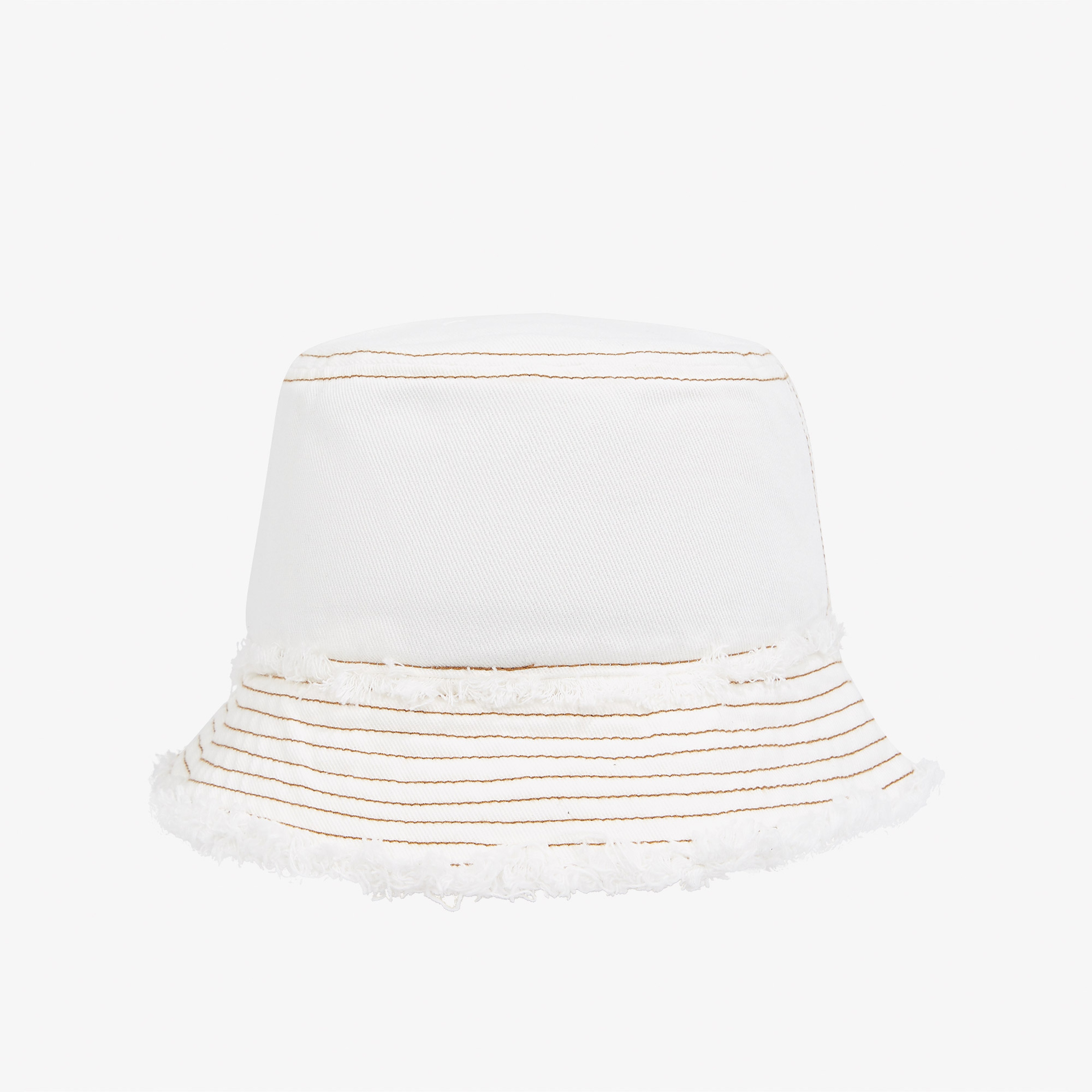 Tommy Hilfiger Heritage Denim Bucket Kadın Beyaz Şapka