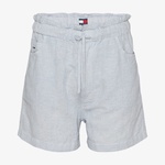 Tommy Jeans Cotton Linen Kadın Lacivert Şort