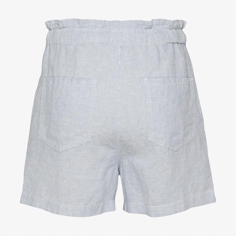 Tommy Jeans Cotton Linen Kadın Lacivert Şort