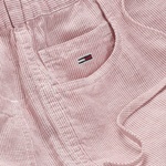 Tommy Jeans Cotton Linen Kadın Pembe Şort