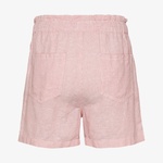 Tommy Jeans Cotton Linen Kadın Pembe Şort