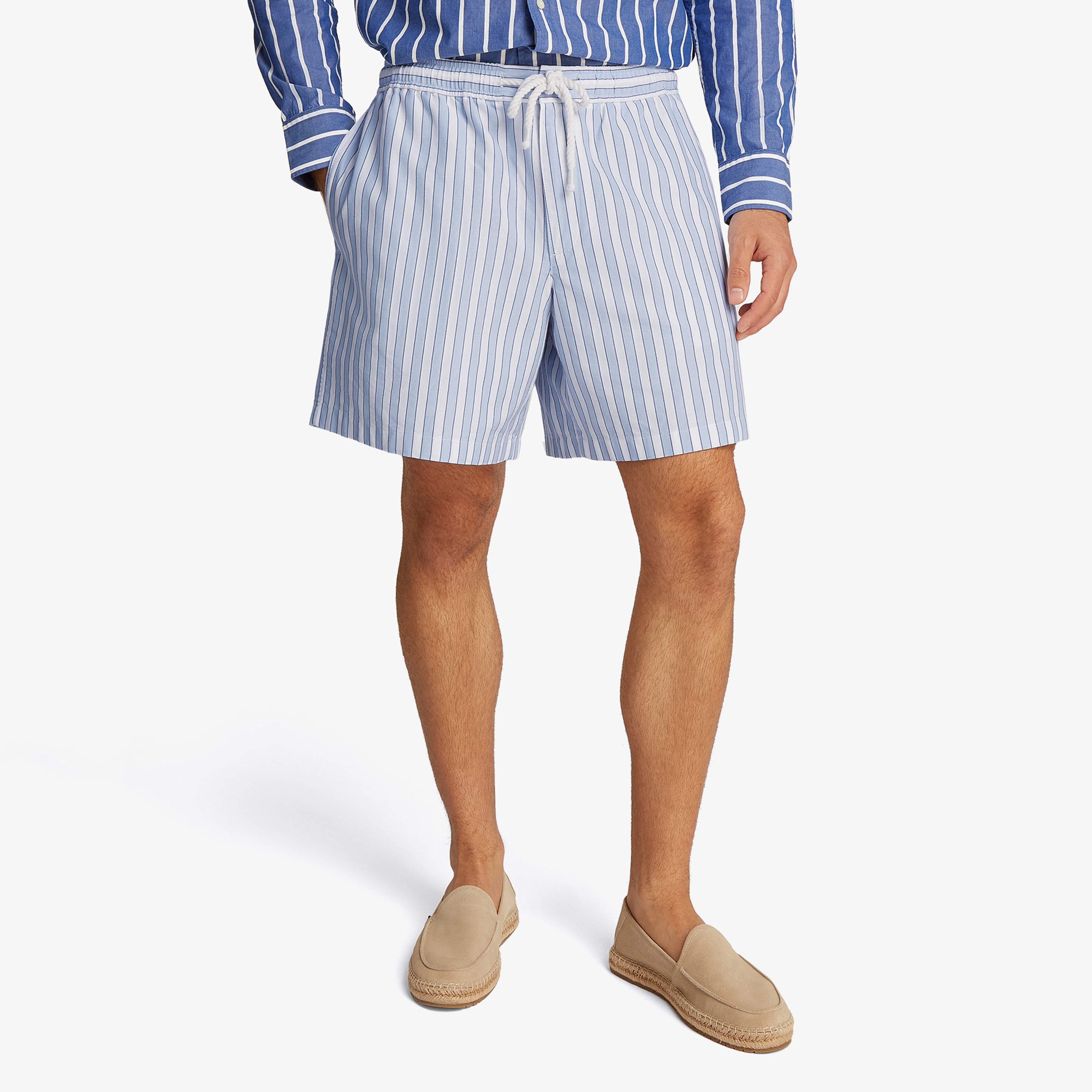 Tommy Hilfiger T1 Heavy Oxford Erkek Mavi Şort