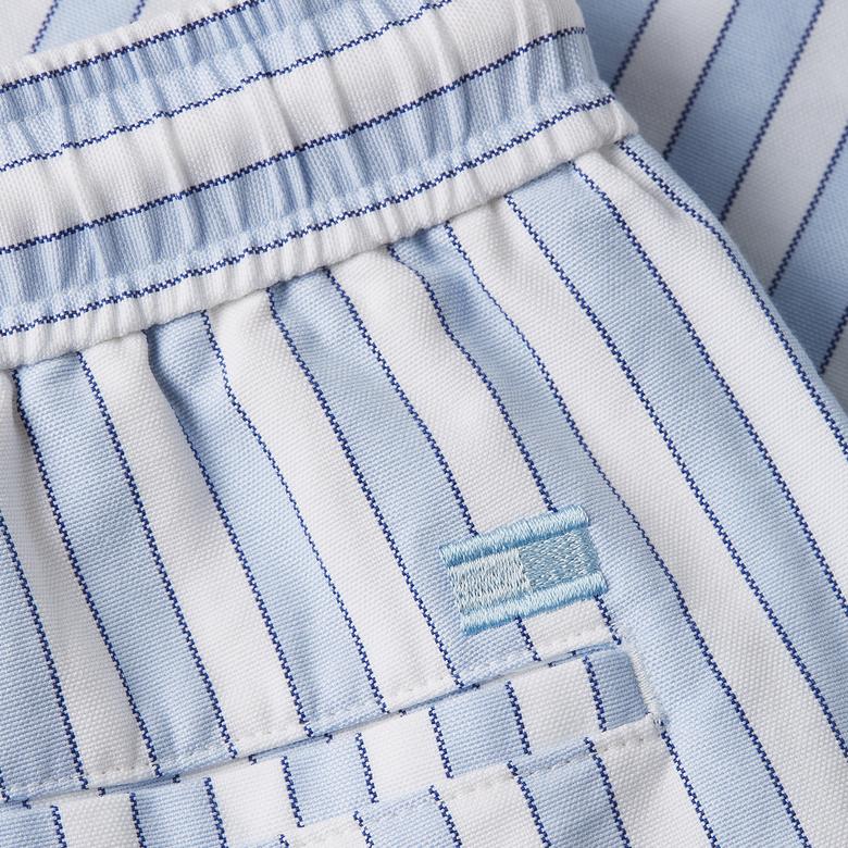 Tommy Hilfiger T1 Heavy Oxford Erkek Mavi Şort