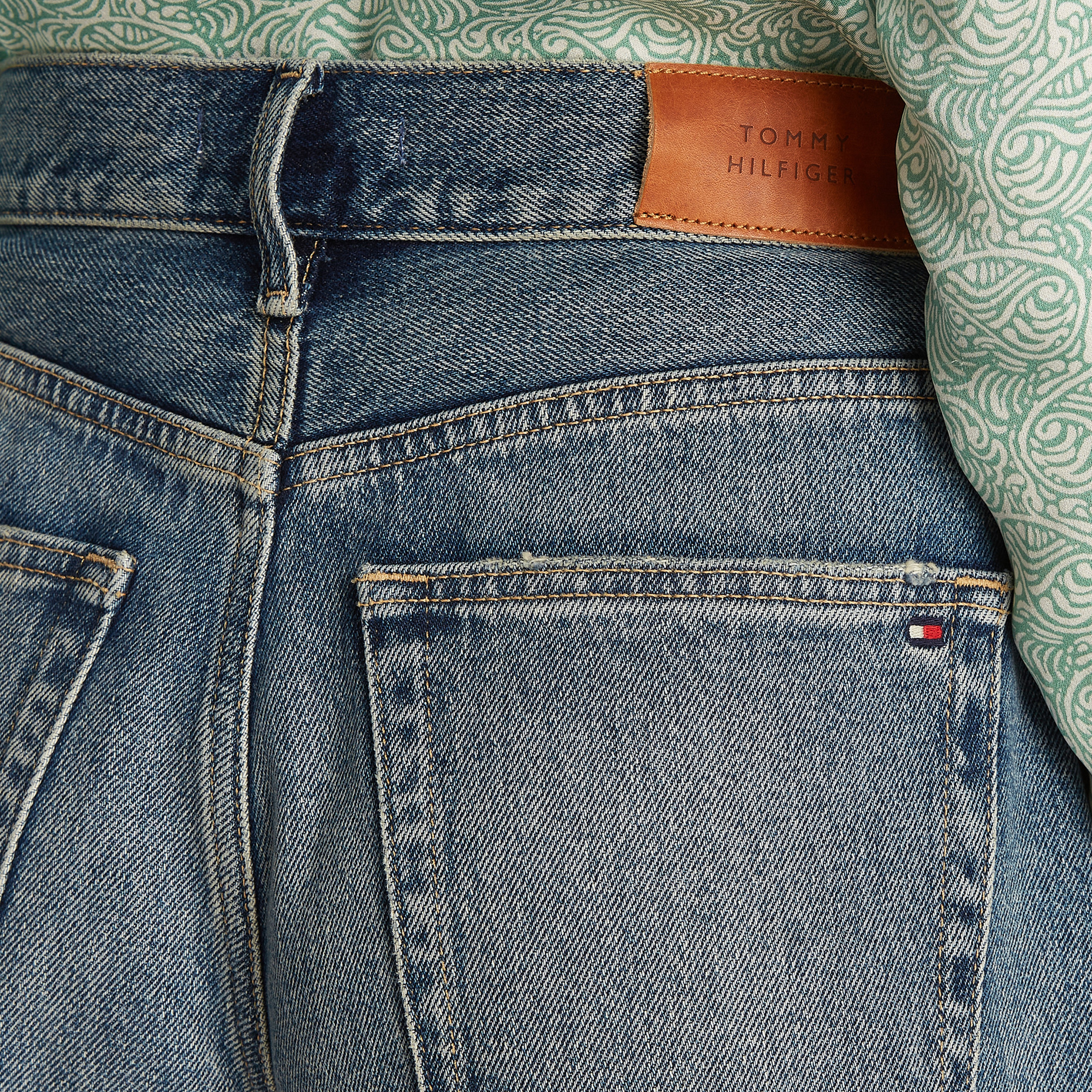 Tommy Hilfiger Dnm Mini Flare Hw Seli Kadın Lacivert Şort