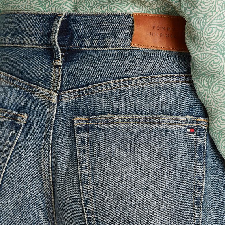 Tommy Hilfiger Dnm Mini Flare Hw Seli Kadın Lacivert Şort