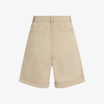 Tommy Hilfiger Co Tencel Chino Kadın Bej Şort