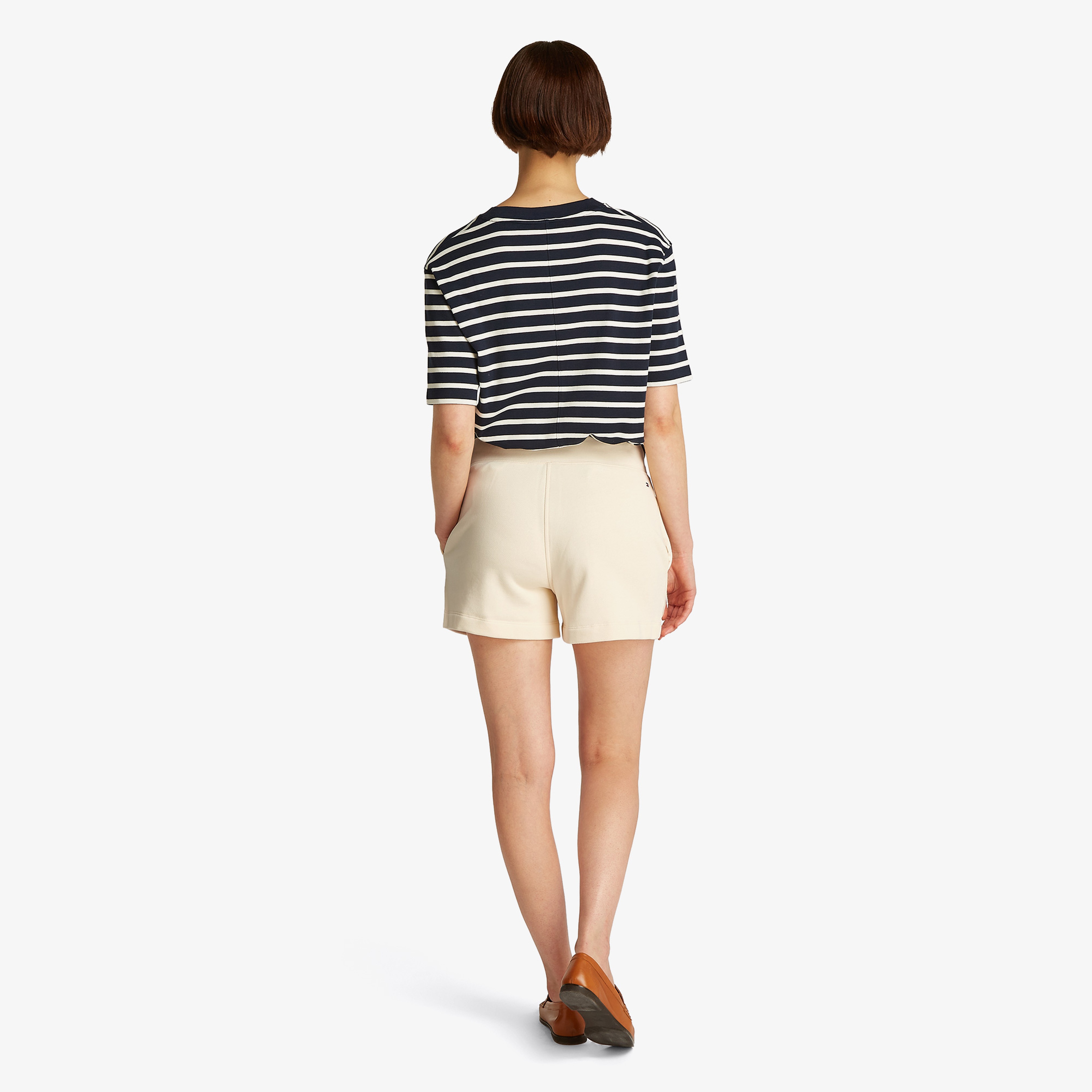 Tommy Hilfiger Reg Kadın Bej Şort