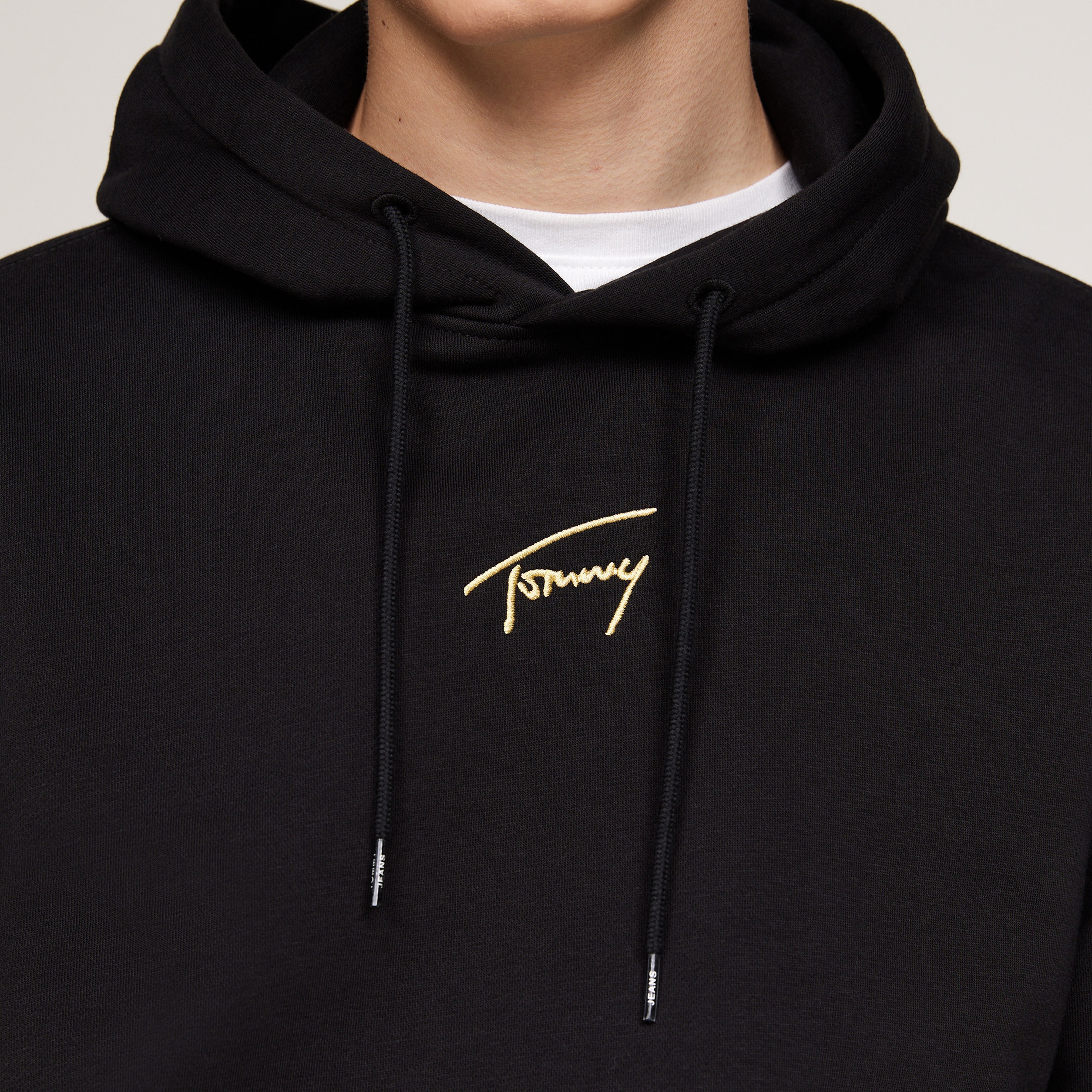Tommy Jeans Erkek Siyah Sweatshirt