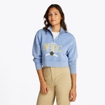Tommy Jeans Tjcw Varsity Graphic Kadın Mavi Sweatshirt
