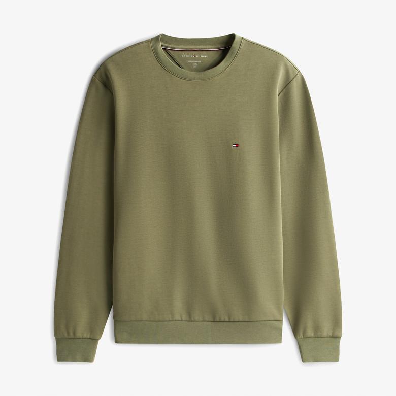 Tommy Hilfiger Erkek Yeşil Sweatshirt
