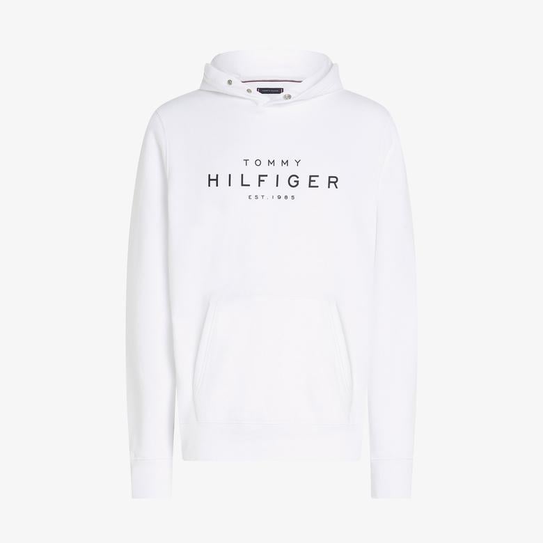 Tommy Hilfiger Erkek Beyaz Sweatshirt
