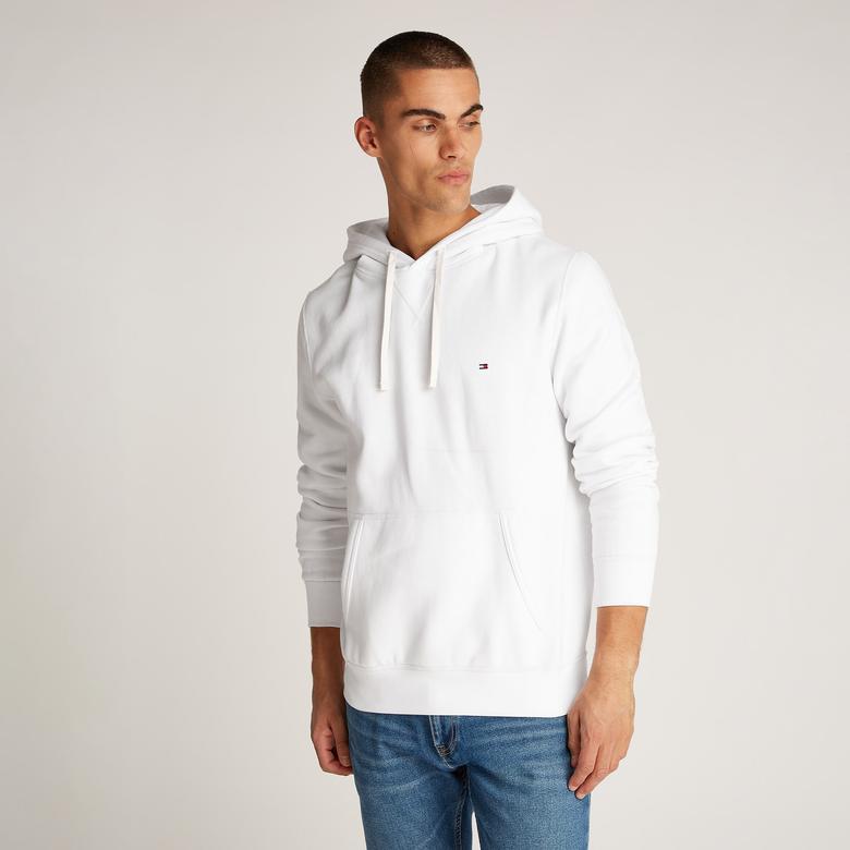 Tommy Hilfiger Erkek Beyaz Sweatshirt
