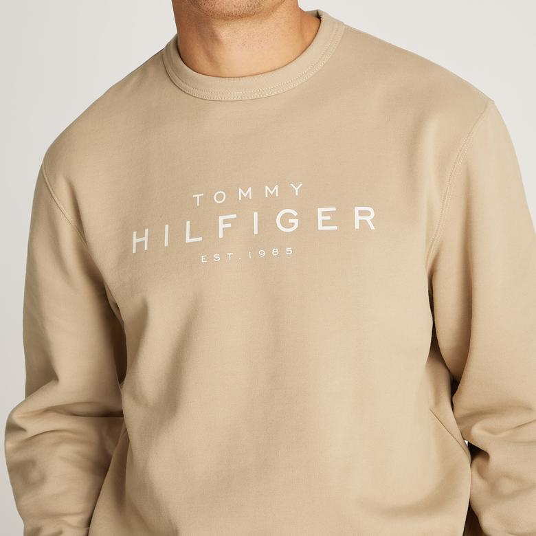 Tommy Hilfiger Erkek Haki Sweatshirt