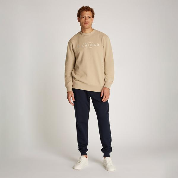 Tommy Hilfiger Erkek Haki Sweatshirt