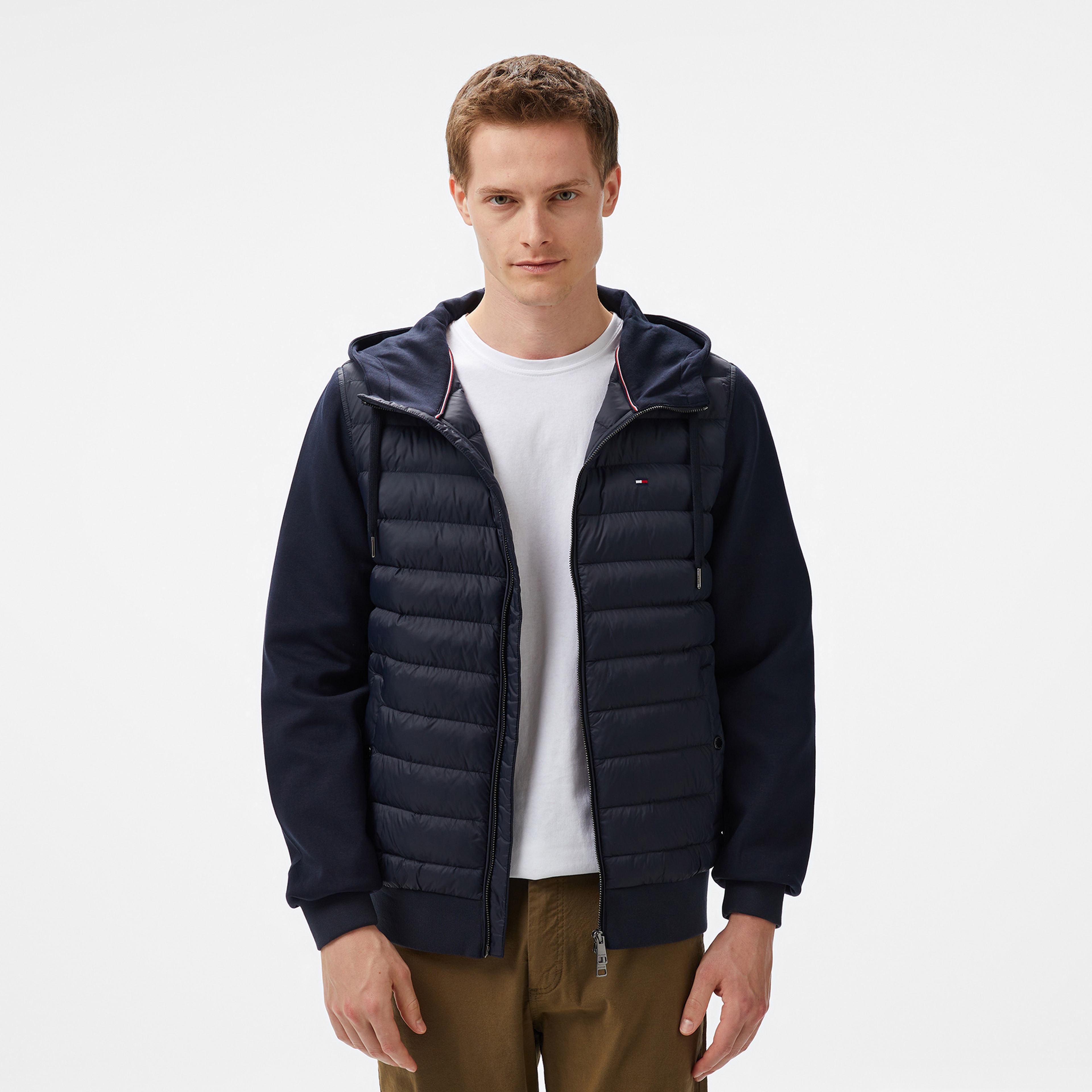 Tommy Hilfiger Erkek Mavi Sweatshirt