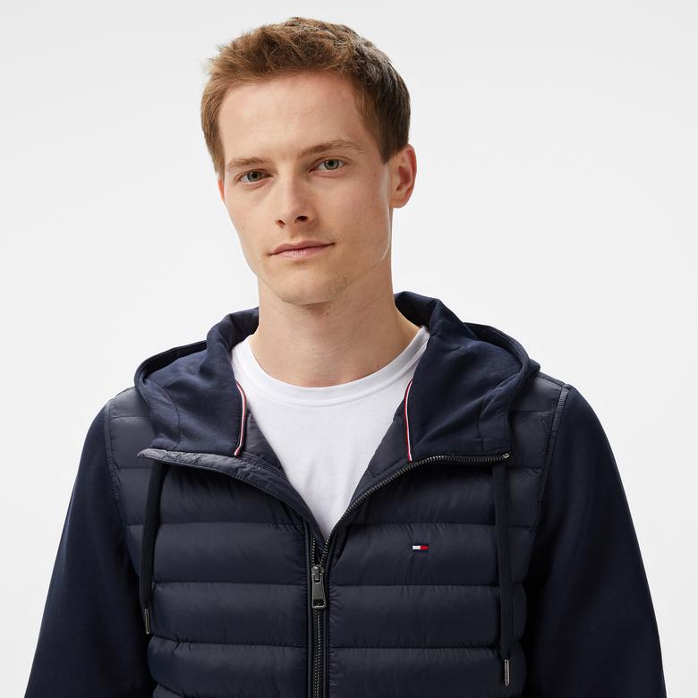 Tommy Hilfiger Erkek Mavi Sweatshirt
