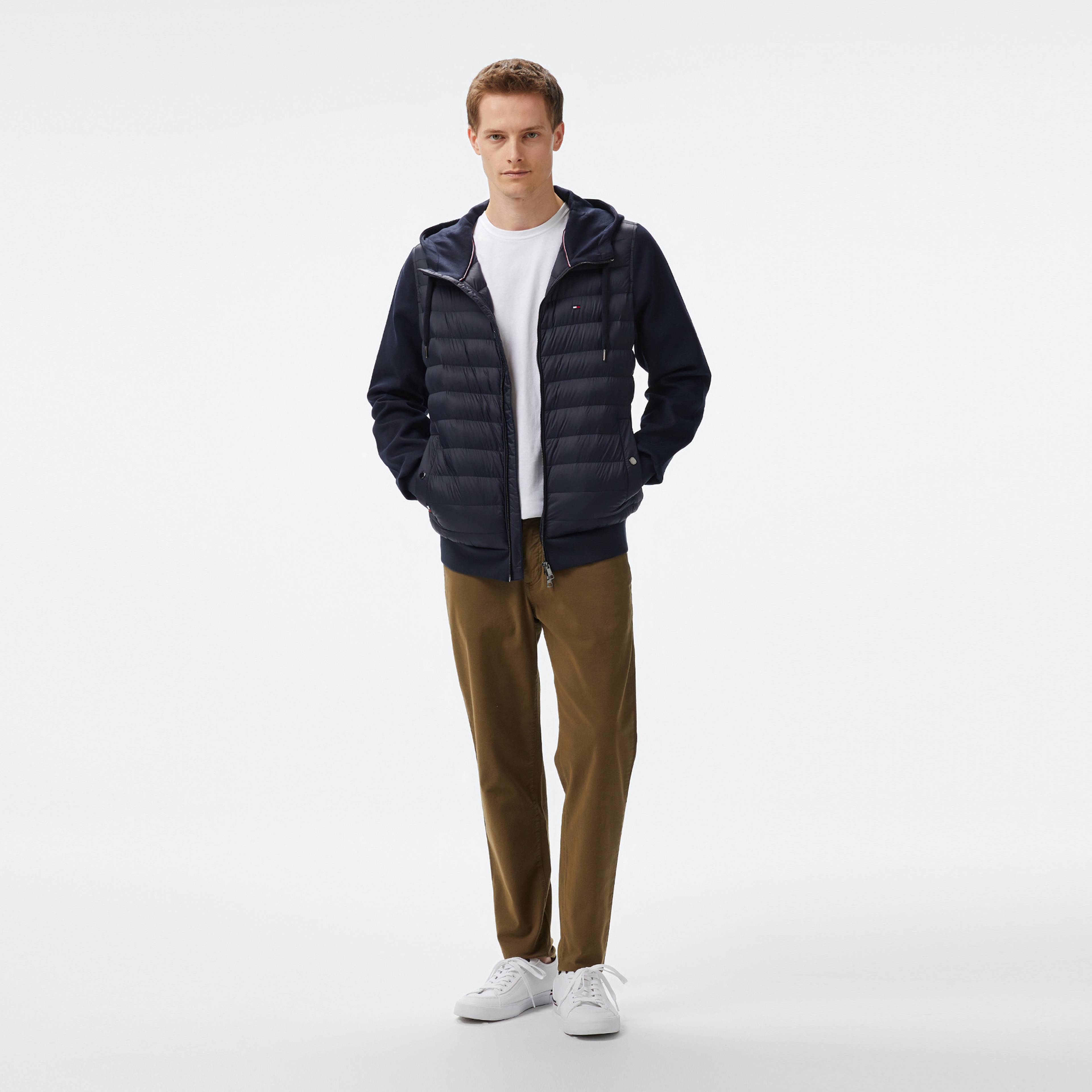 Tommy Hilfiger Erkek Mavi Sweatshirt